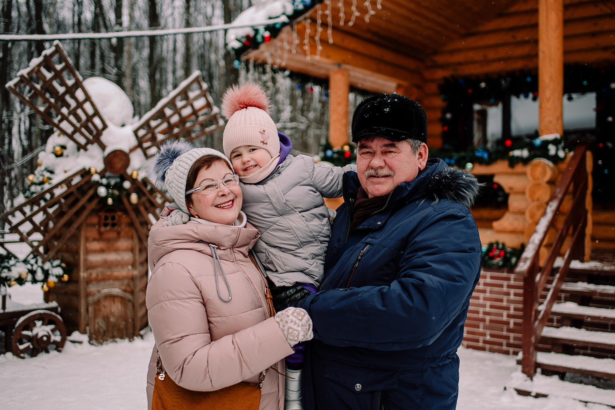 Ева, снежинки, ватрушки. Семейный и свадебный фотограф в Рязани Лиза Голованова