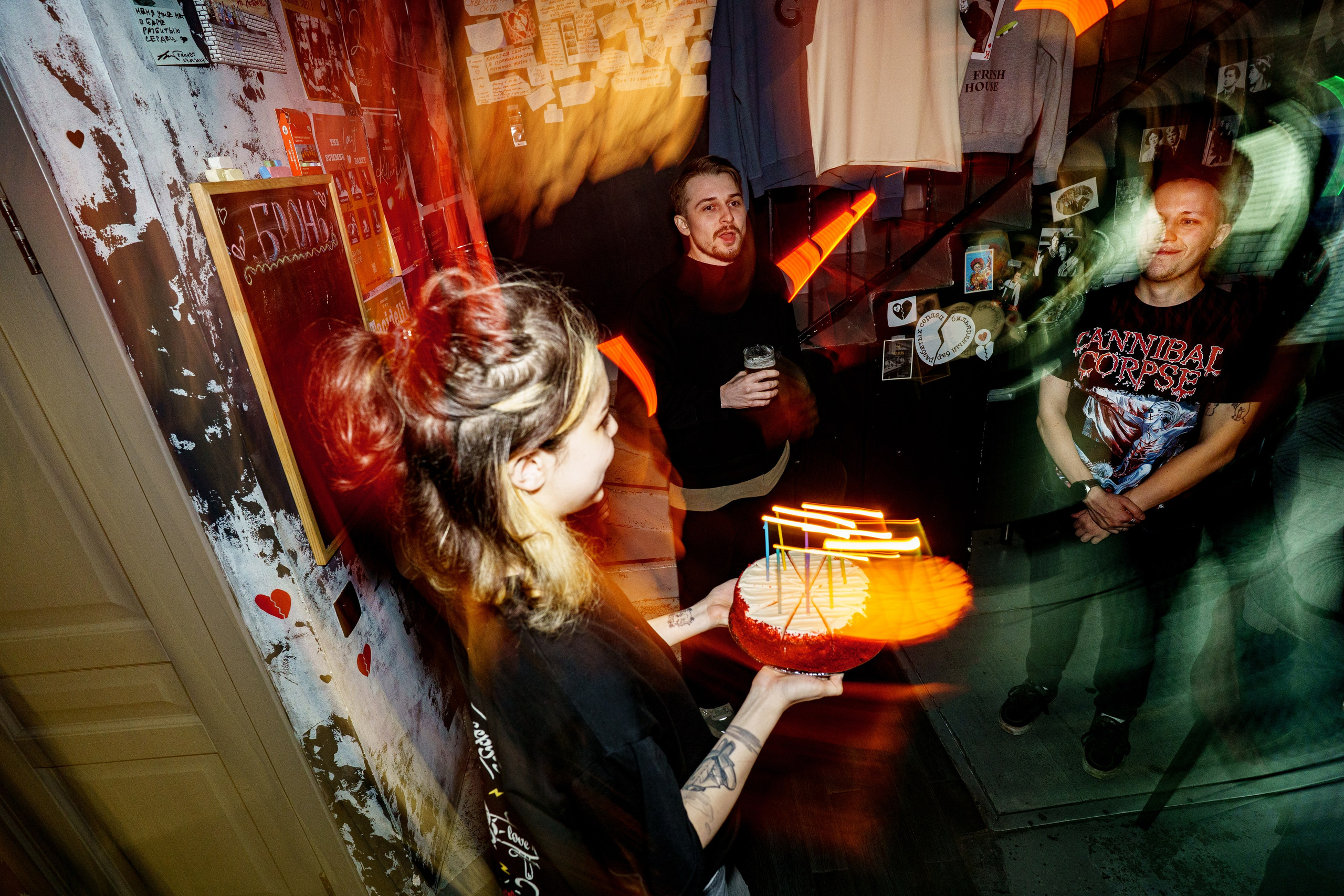 День рождения Шефа. Бар разбитых сердец. Концертный и репортажный фотограф в Санкт-Петербурге Слава Пахомов