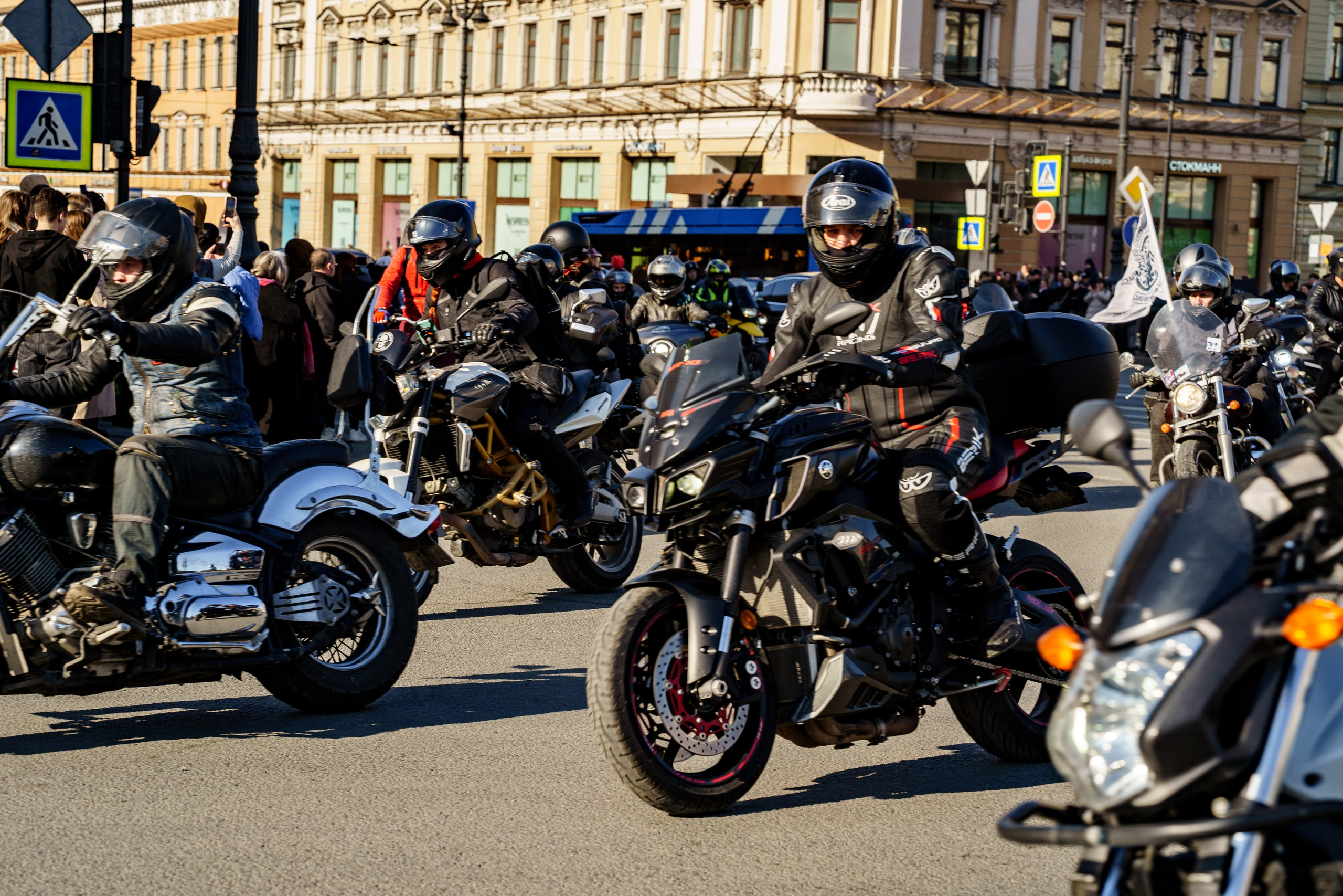 Прохват мотоклуба Norman Riders ч.1. Концертный и репортажный фотограф в Санкт-Петербурге Слава Пахомов