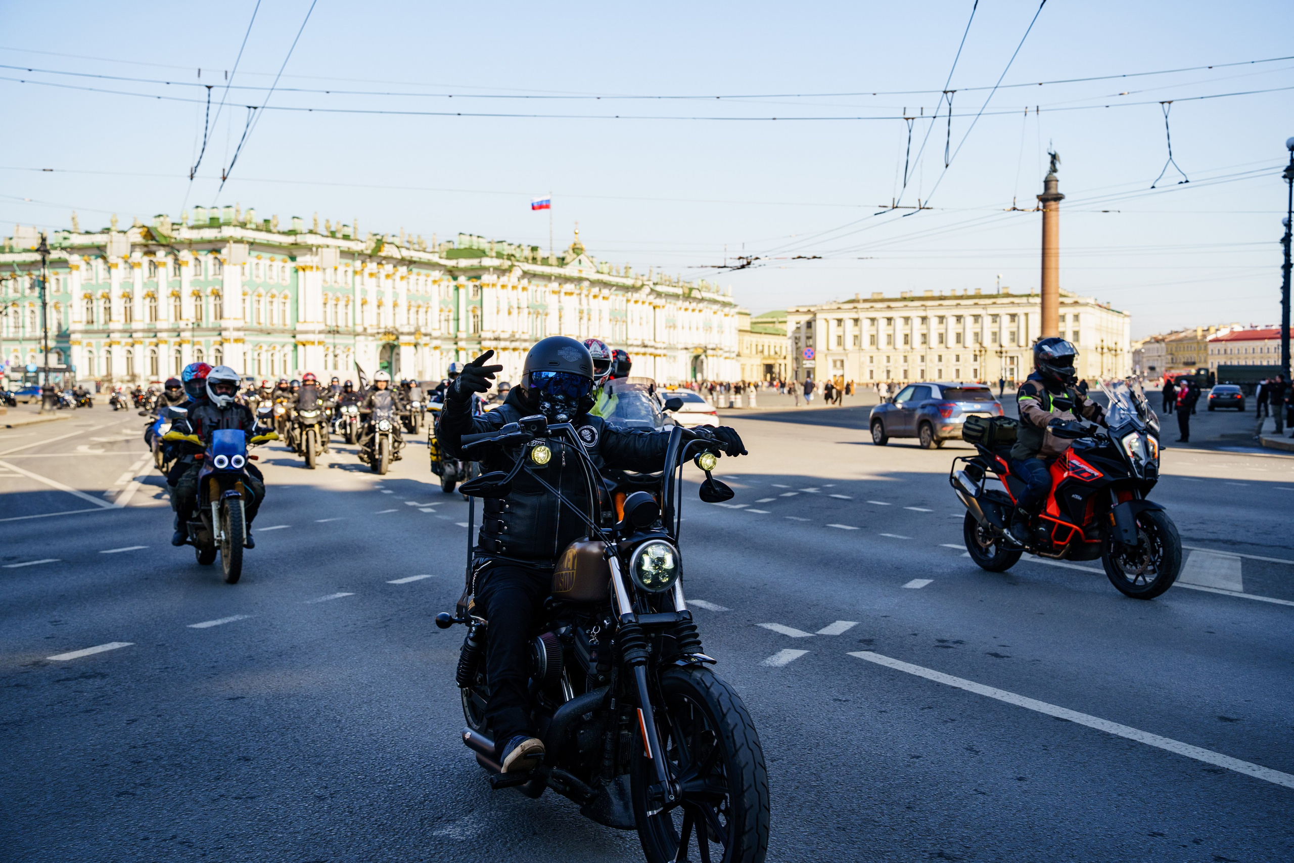 Прохват мотоклуба Norman Riders ч.1. Концертный и репортажный фотограф в Санкт-Петербурге Слава Пахомов