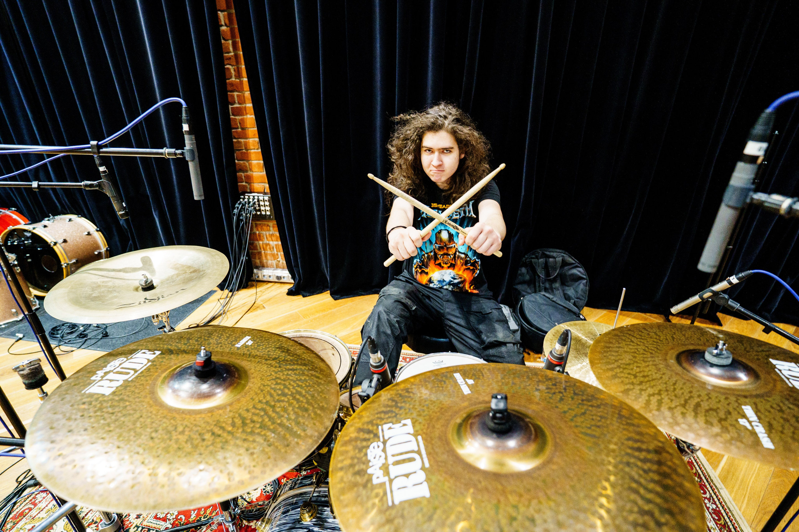 Нейрополис. Запись альбома на студии Добролёт. Концертный и репортажный фотограф в Санкт-Петербурге Слава Пахомов