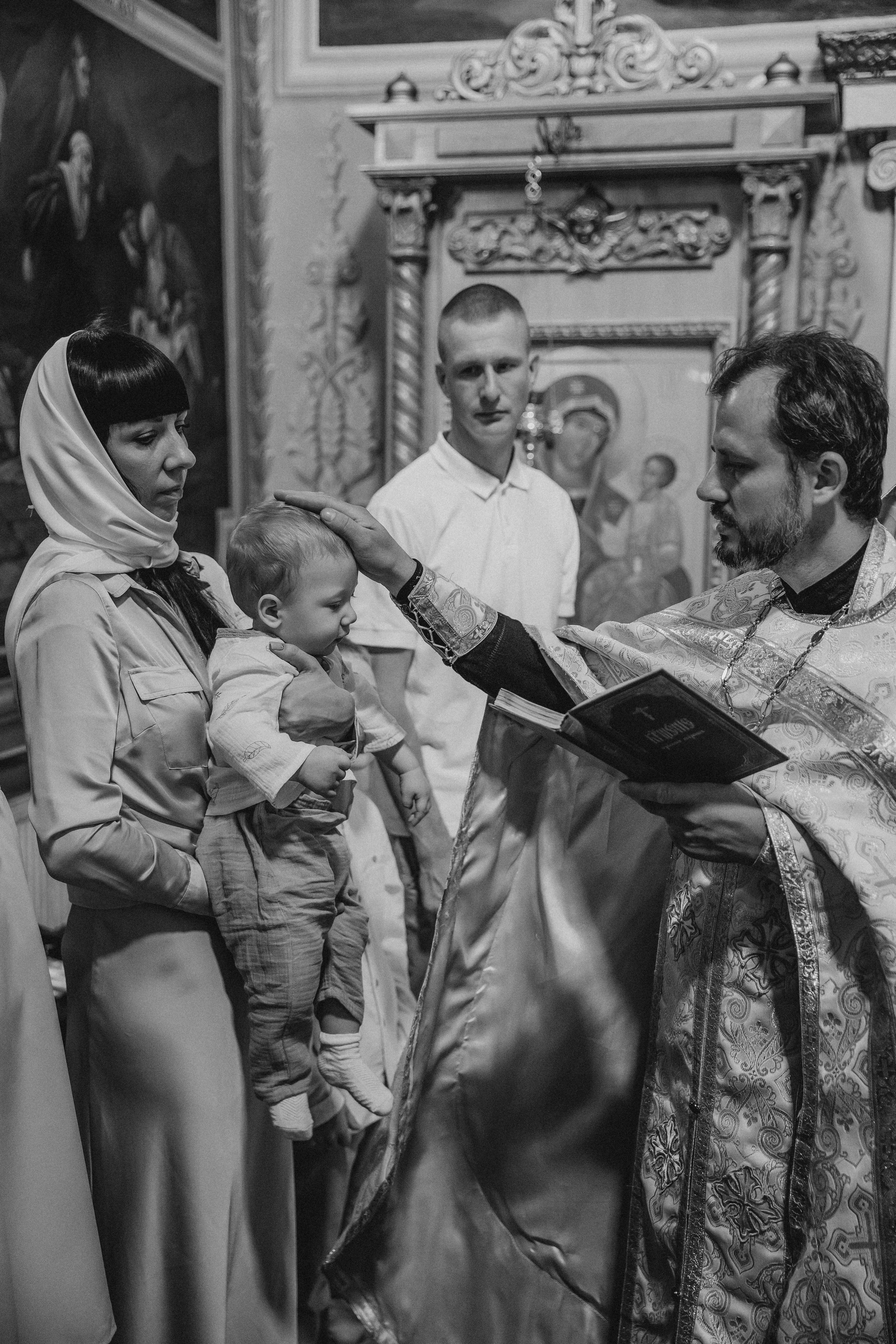 Крещение Демида. Семейный фотограф в Брянске Зурилина Екатерина