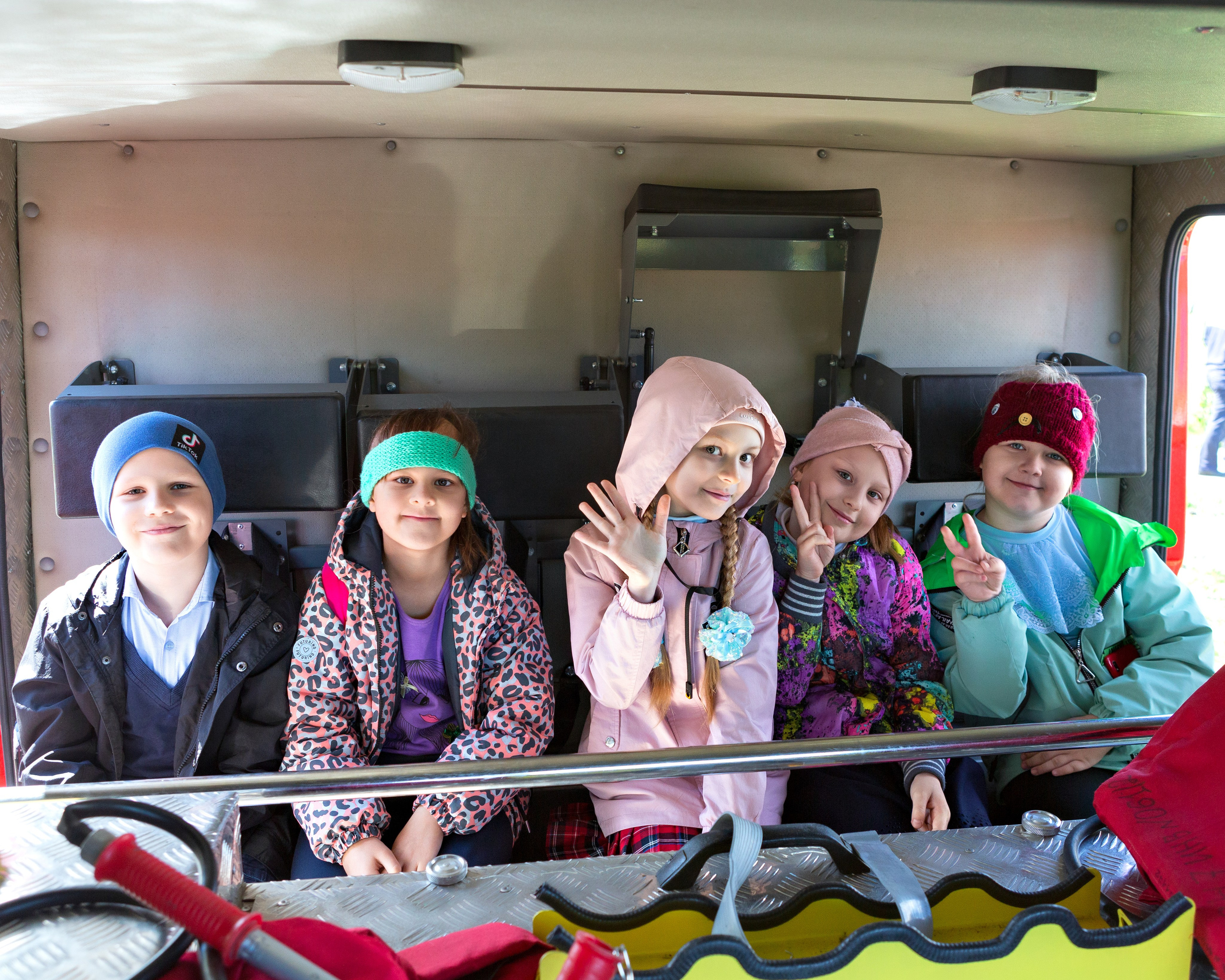 Экскурсия в пожарную часть г. Подольск. Выпускные альбомы и школьный фотограф в Подольске, Троицке, Щербинке, Москве и Московской области