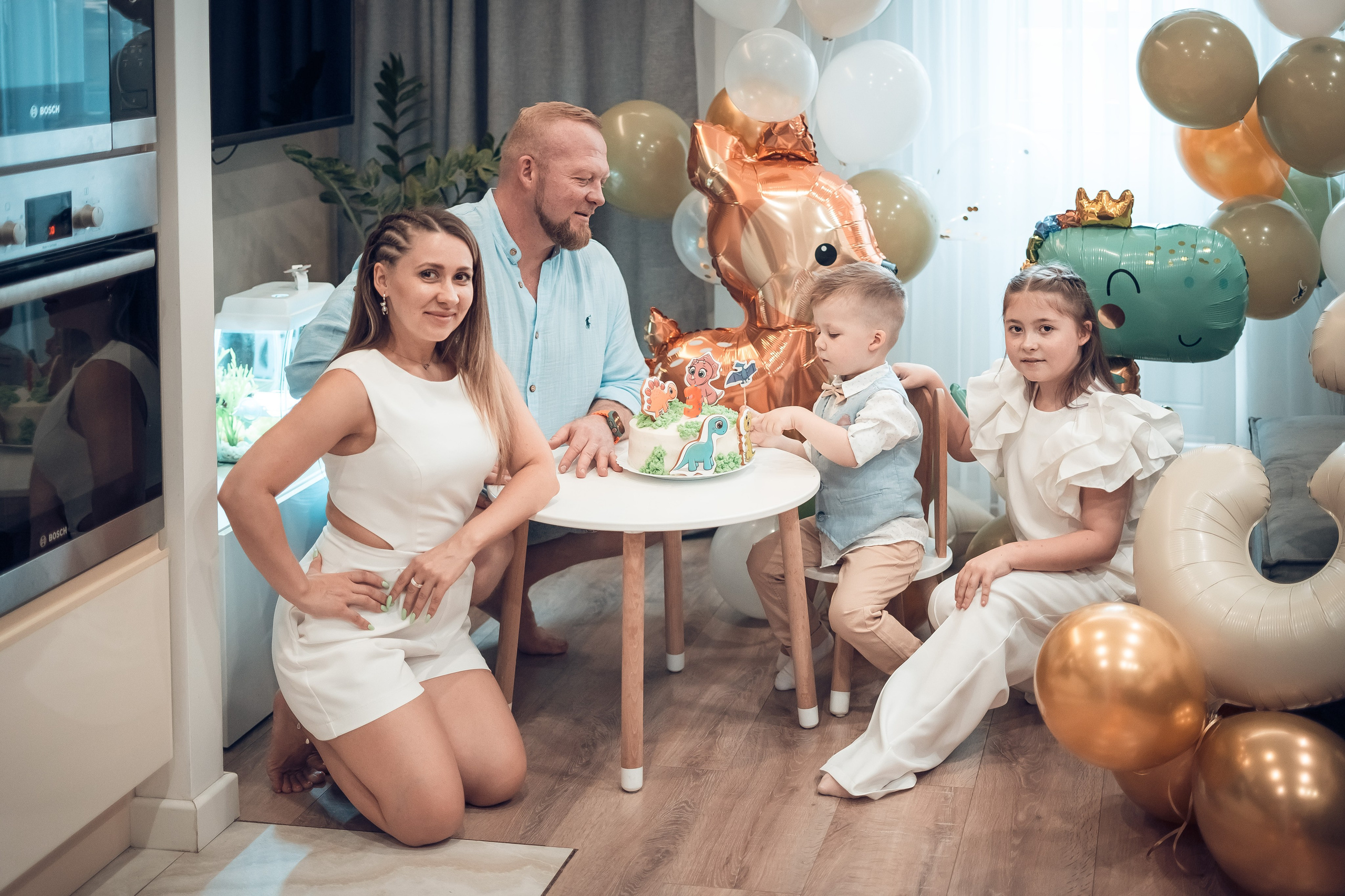 Дэвиду 3 годика