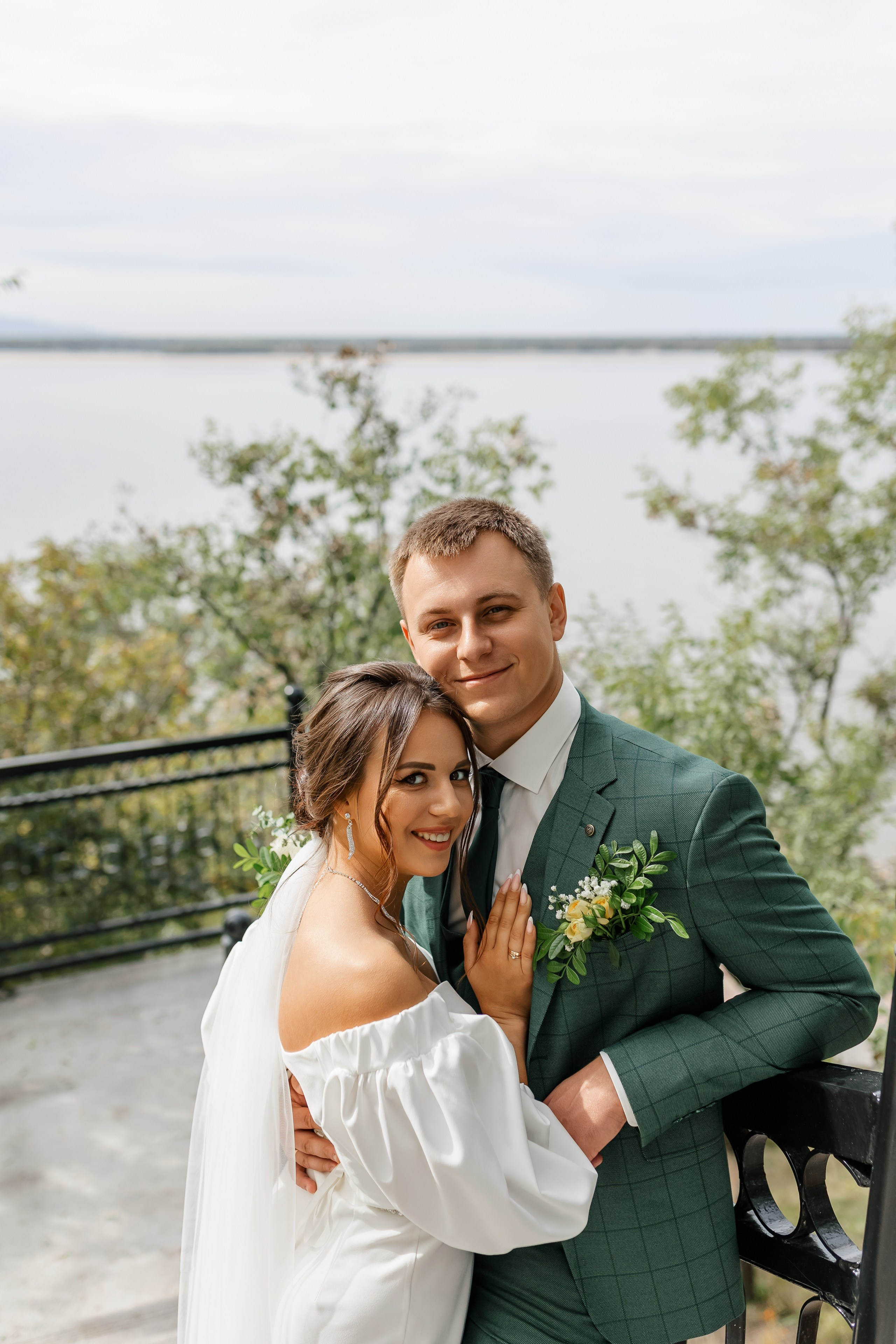 Олег и Юлия. Свадебная прогулка. Свадебный фотограф в Хабаровске