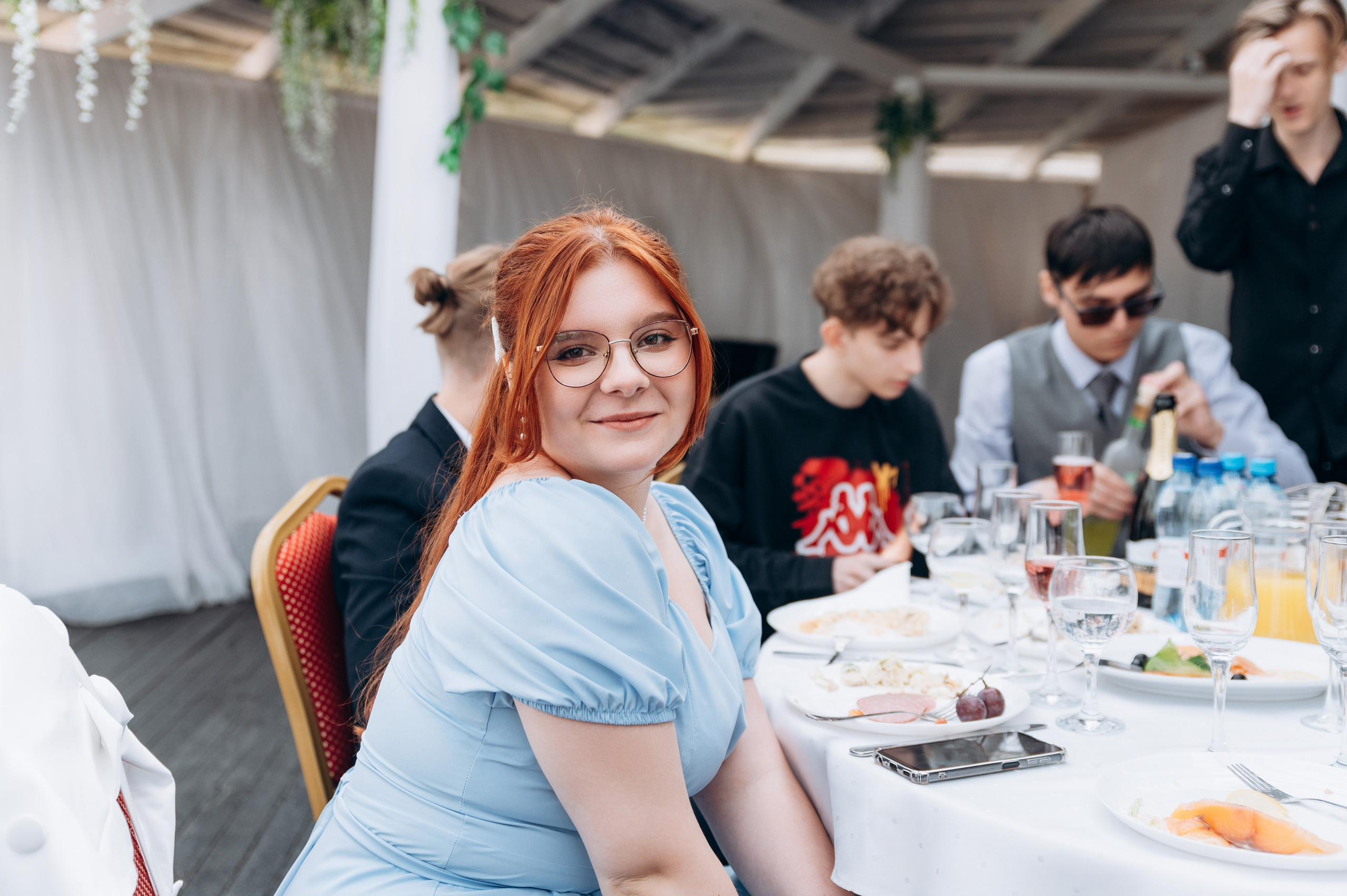 Выпускной 11 класс, банкет. Фотограф в Новосибирске