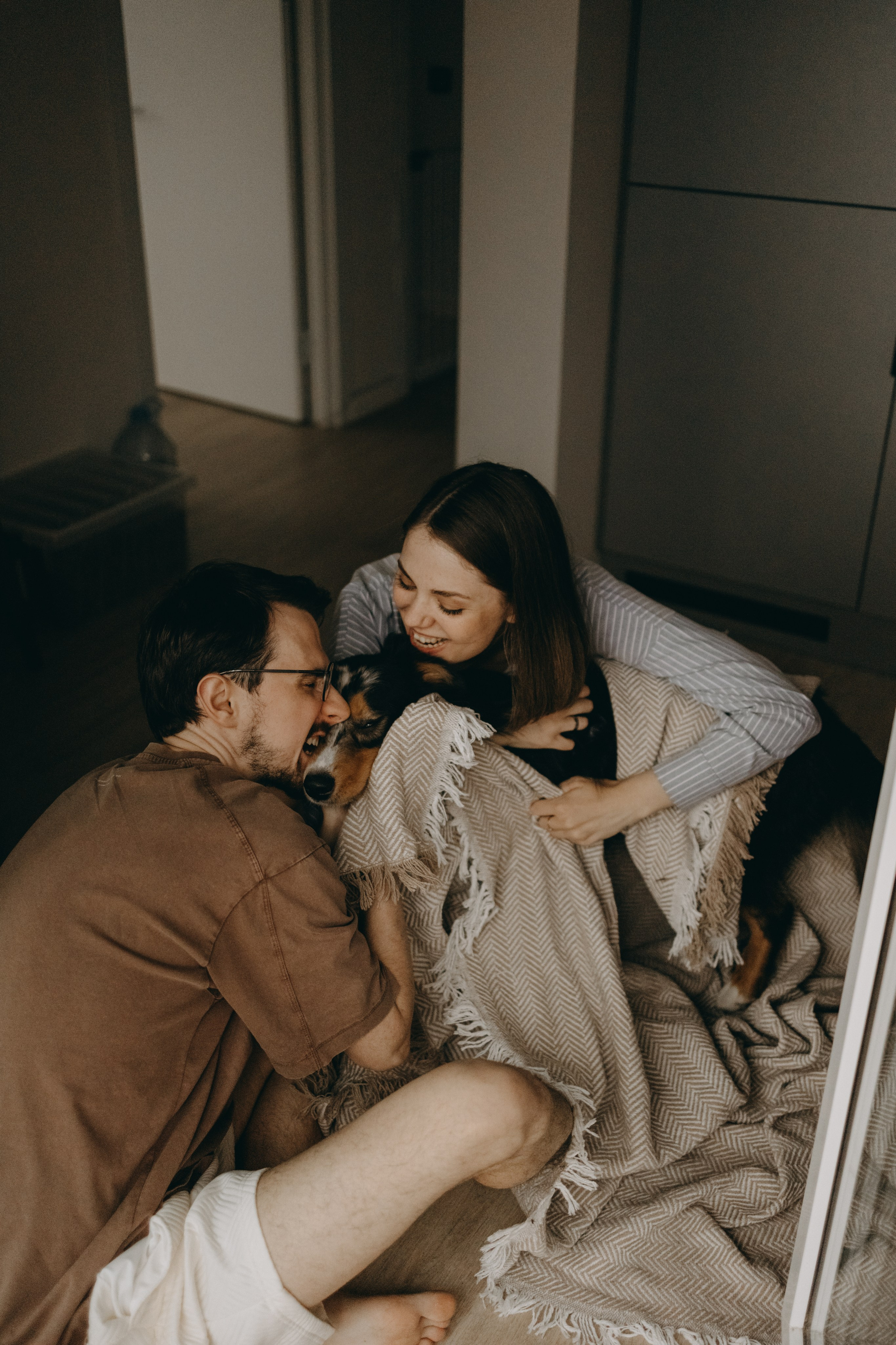 Настя, Никита и их Гром и Мяу. Фотограф — Анималист | Санкт-Петербург