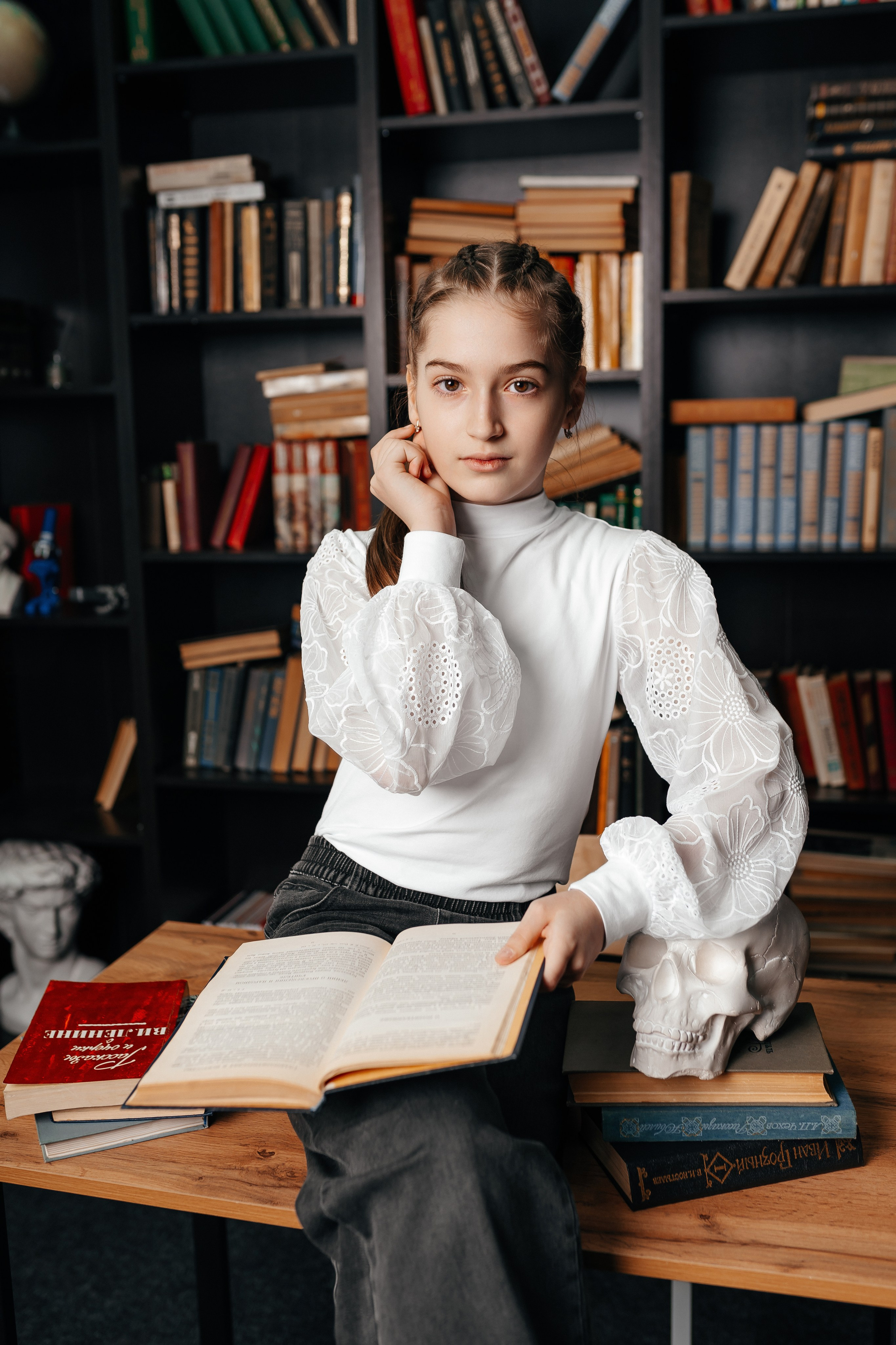 В студии. 4 класс. Фотограф Ким Наталья в Красноярске