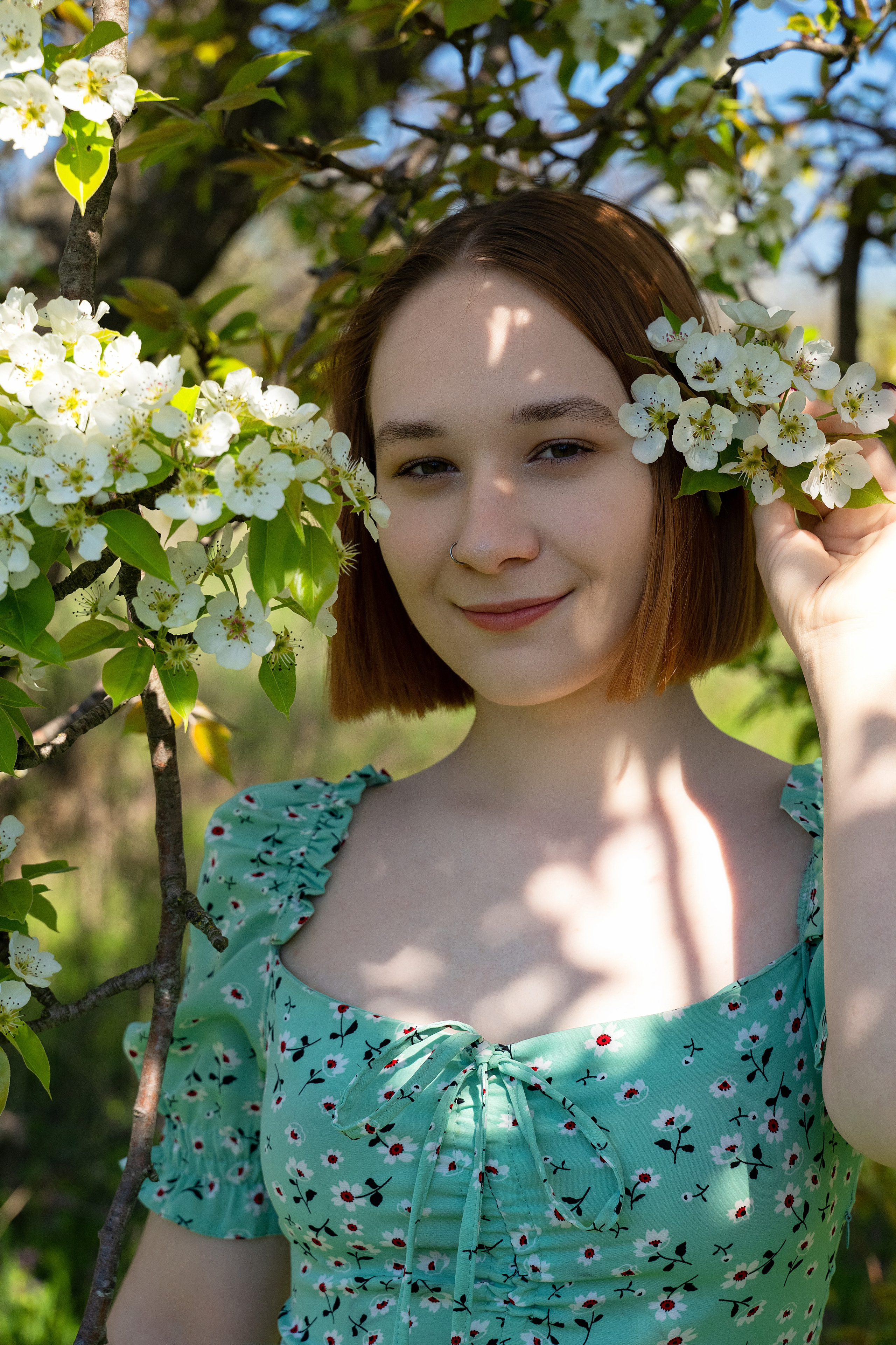 Смешанное цветение и зелень. Главная