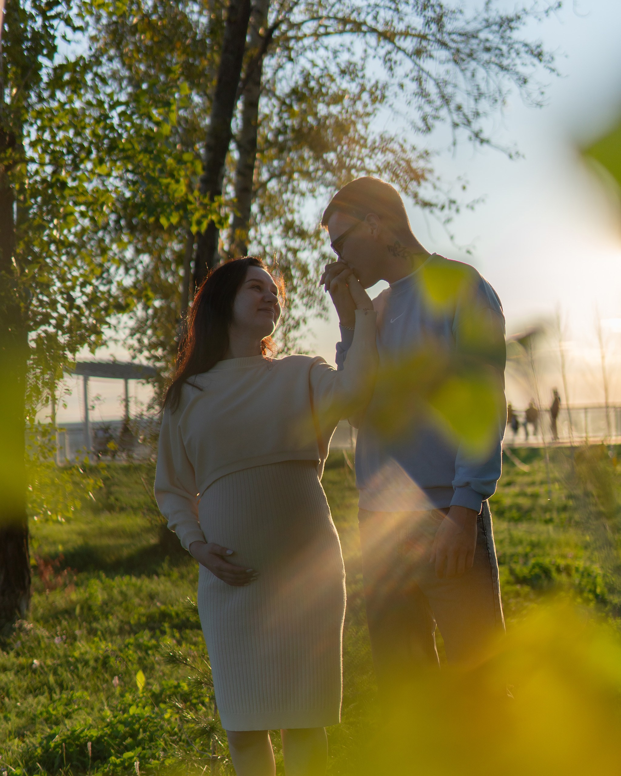 Love story \ Нежная фотосессия Евгении и Олега, ожидающих пополнения в семье. Локация: Ачинск, Берёзовая роща. Hannanovmoments