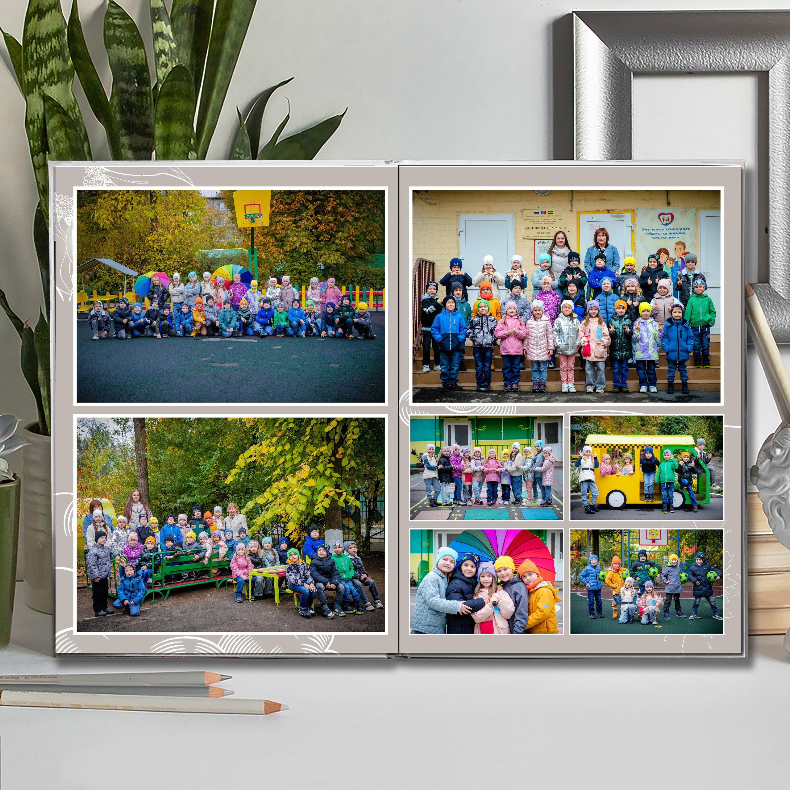 Выпускной альбом детского сада (Дизайн № 105). Современные Выпускные Альбомы в Ростове-на-Дону