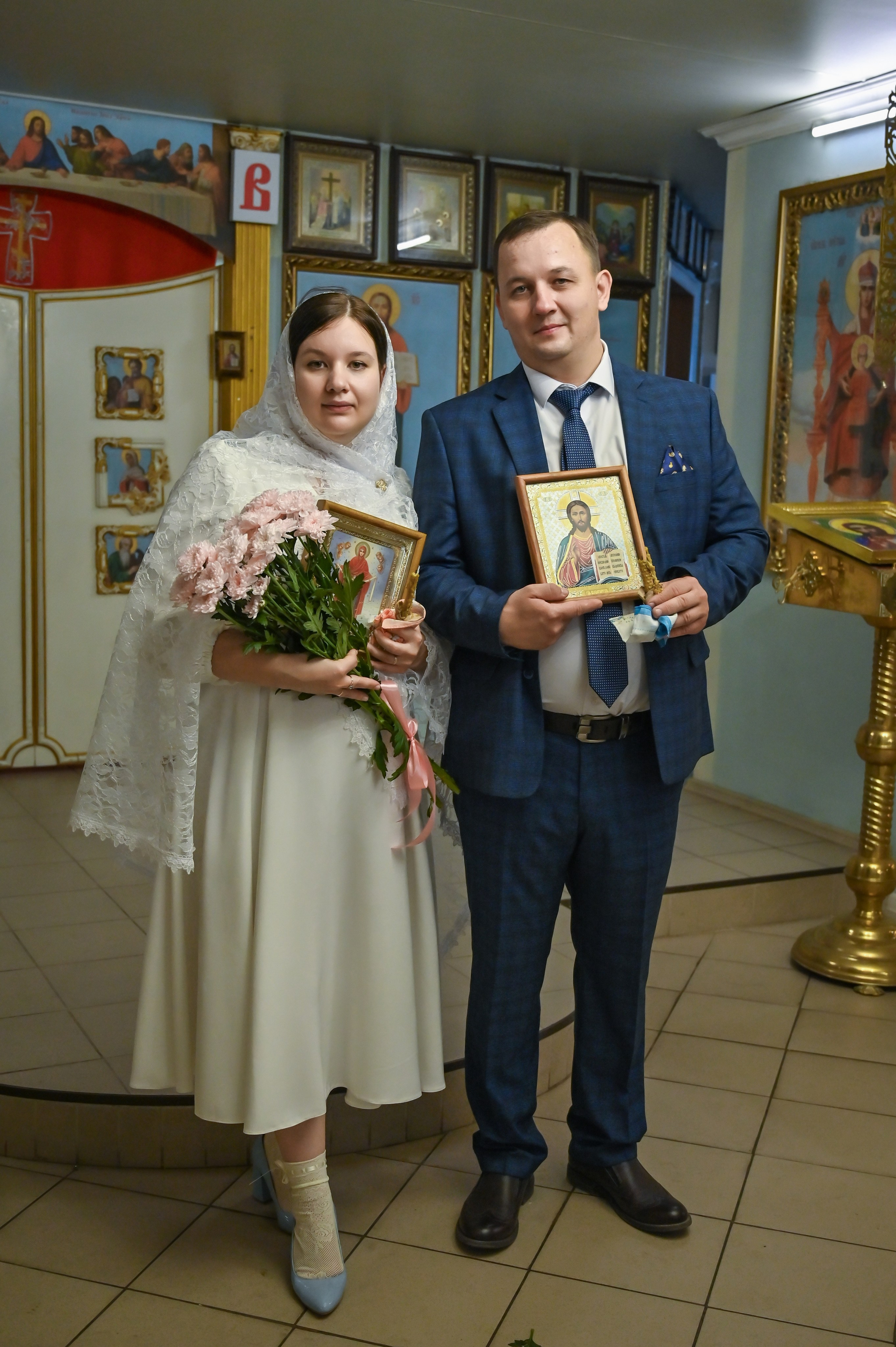 Венчание Андрей и Елена. Репортажный и свадебный фотограф в Липецке Иван Первойкин