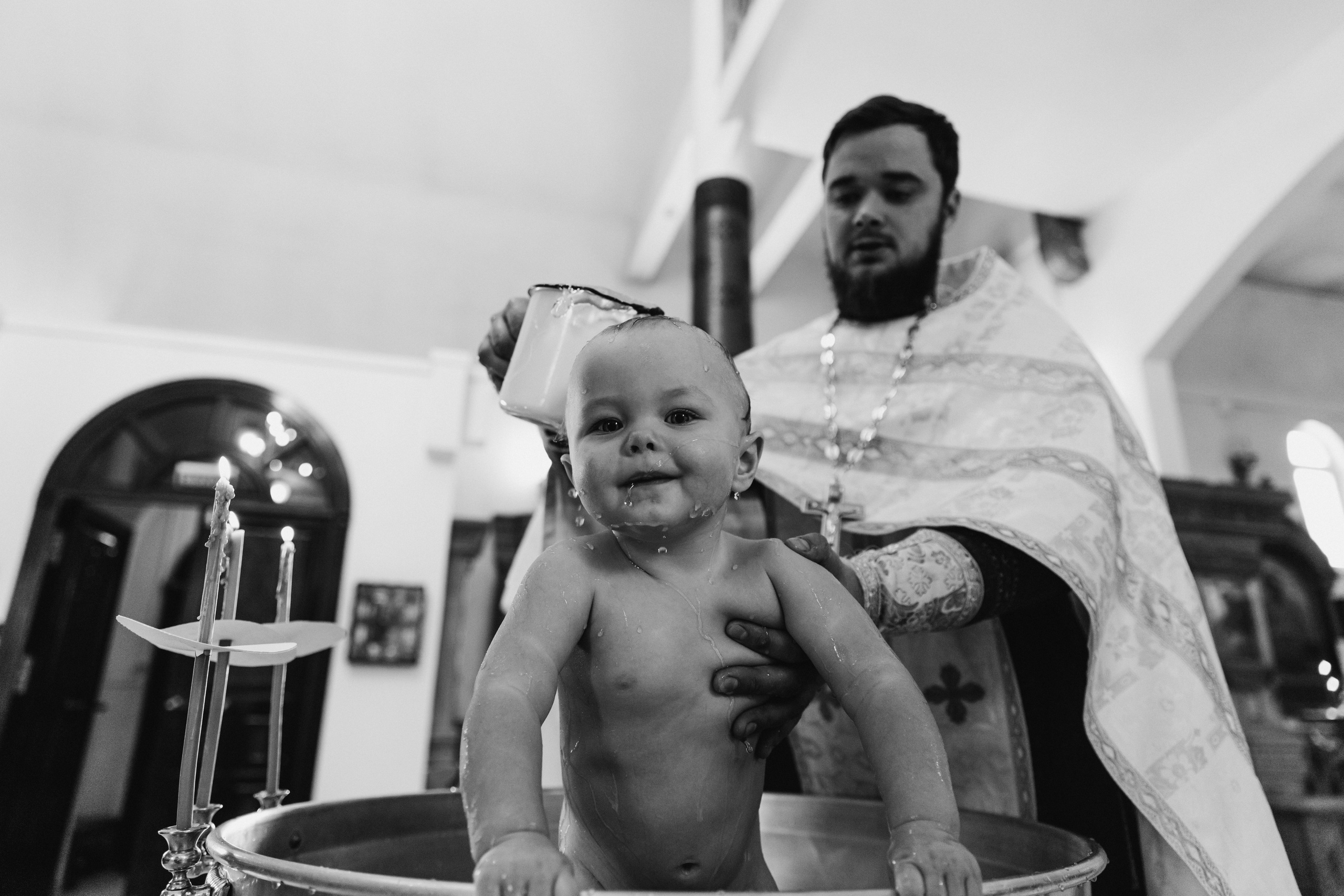 Таинство Крещения. Северная церковь. Фотограф Новый Уренгой I Ньюборн I Фотограф материнства I ЯНАО