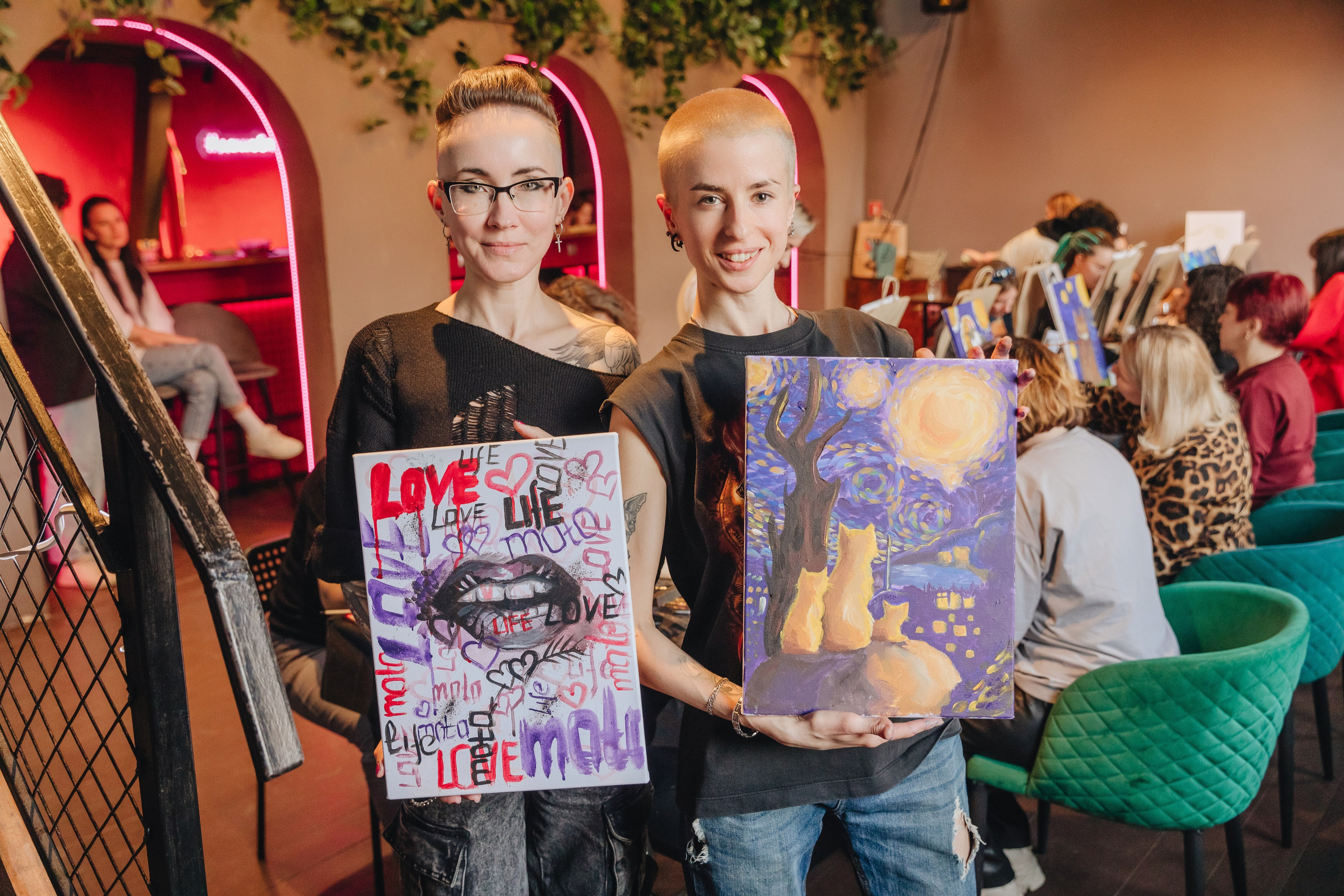 Арт-вечеринка. Семейный фотограф в Санкт-Петербурге Ева Маркова