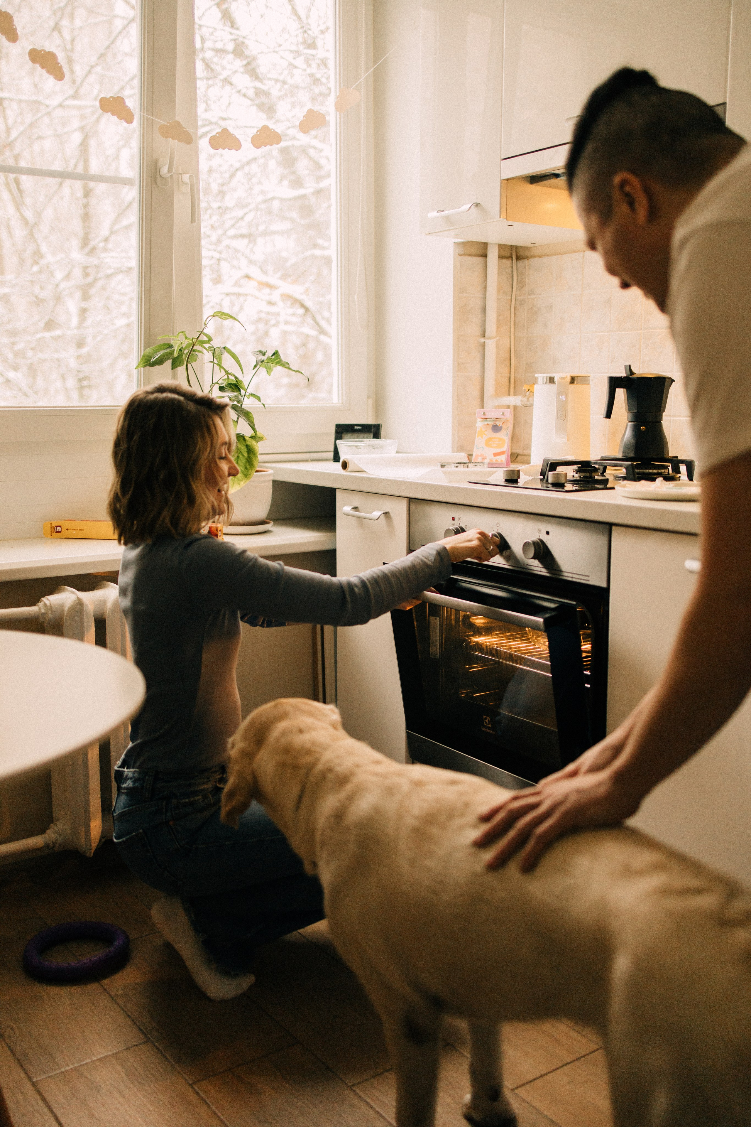 Дома трое. Фотограф Настя Леонова