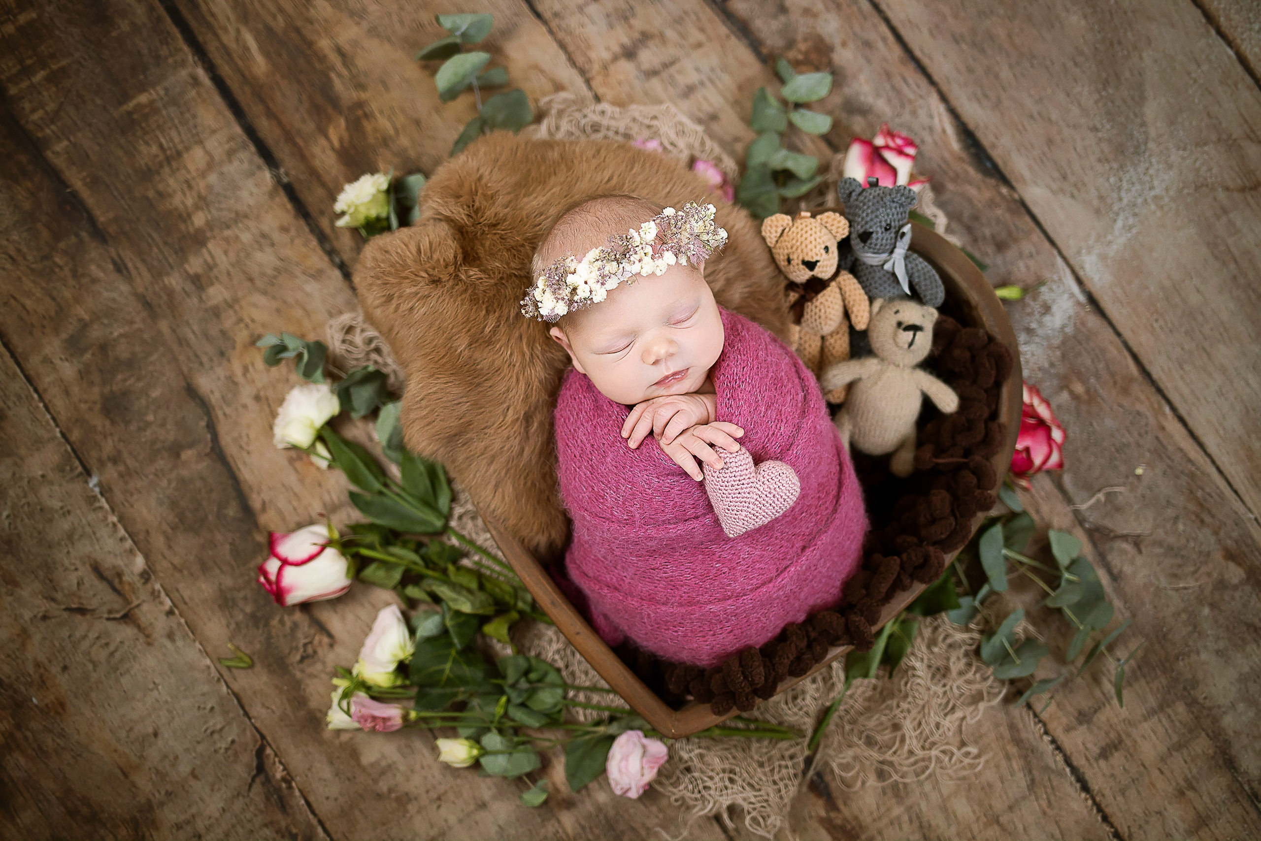 Фотосессия новорожденного. Фотограф новорожденных в Новосибирске