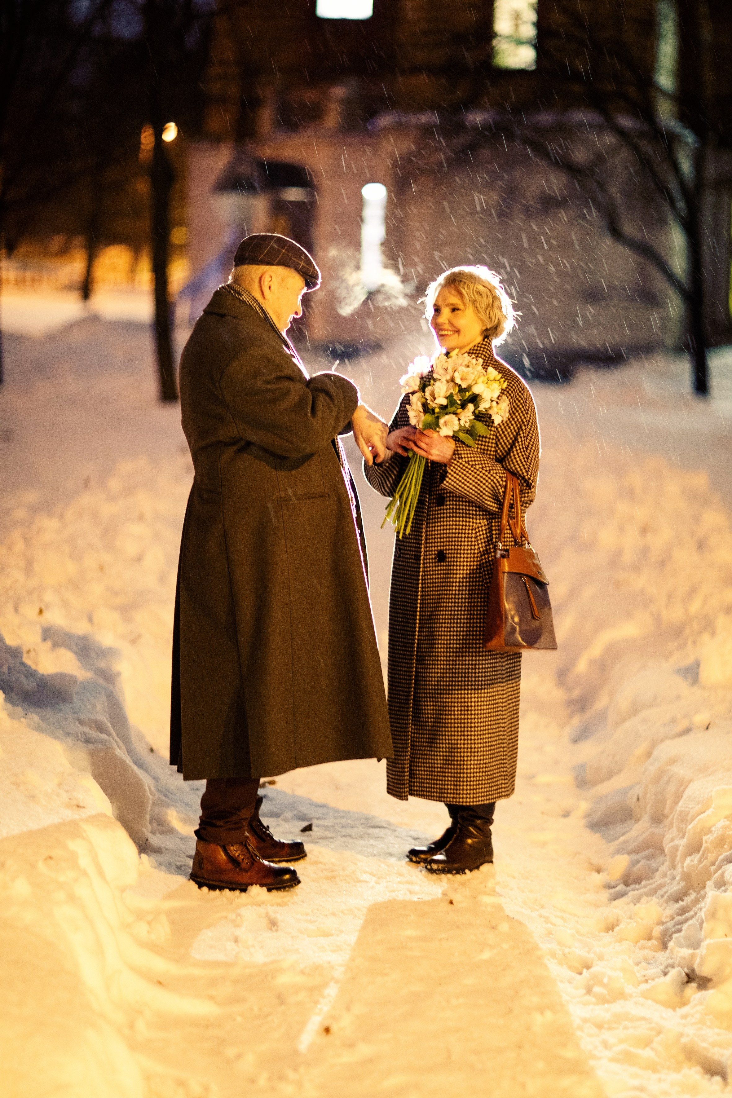 Пожилая пара. Вячеслав Шевченко