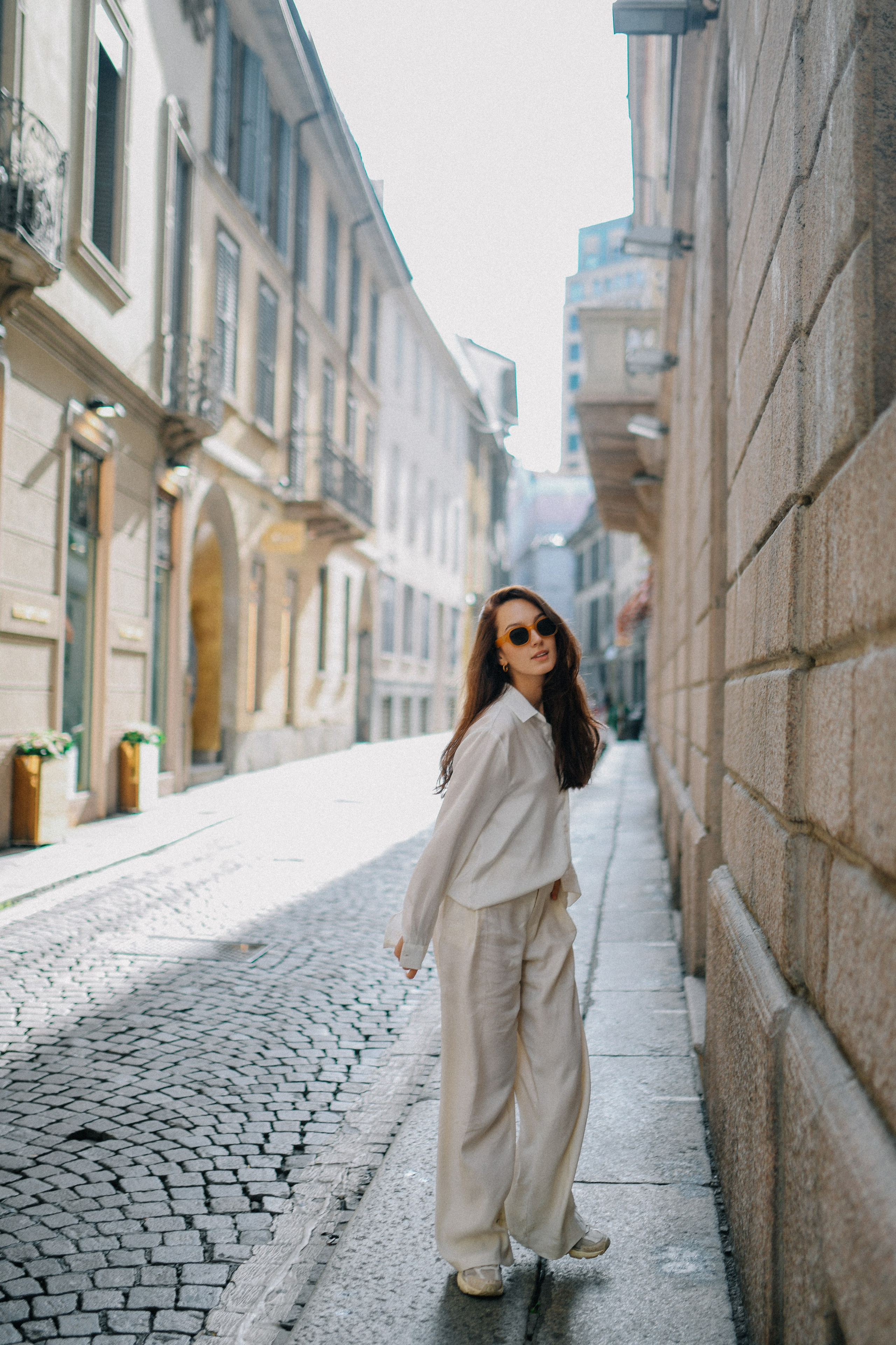 Nastya in Milano. Photographer Vasilisa Gordeeva