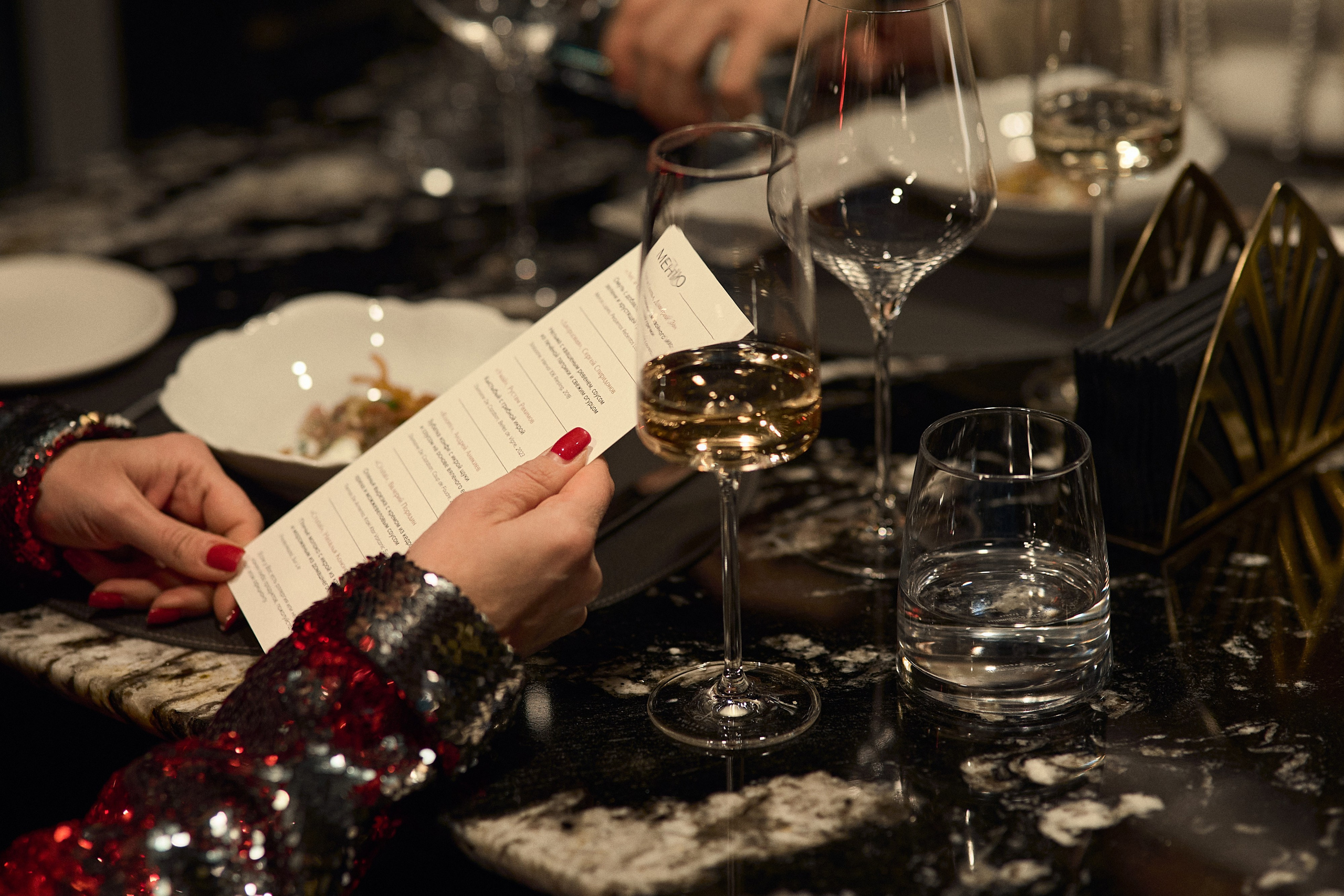 Гастрономический ужин, репортажный фотограф