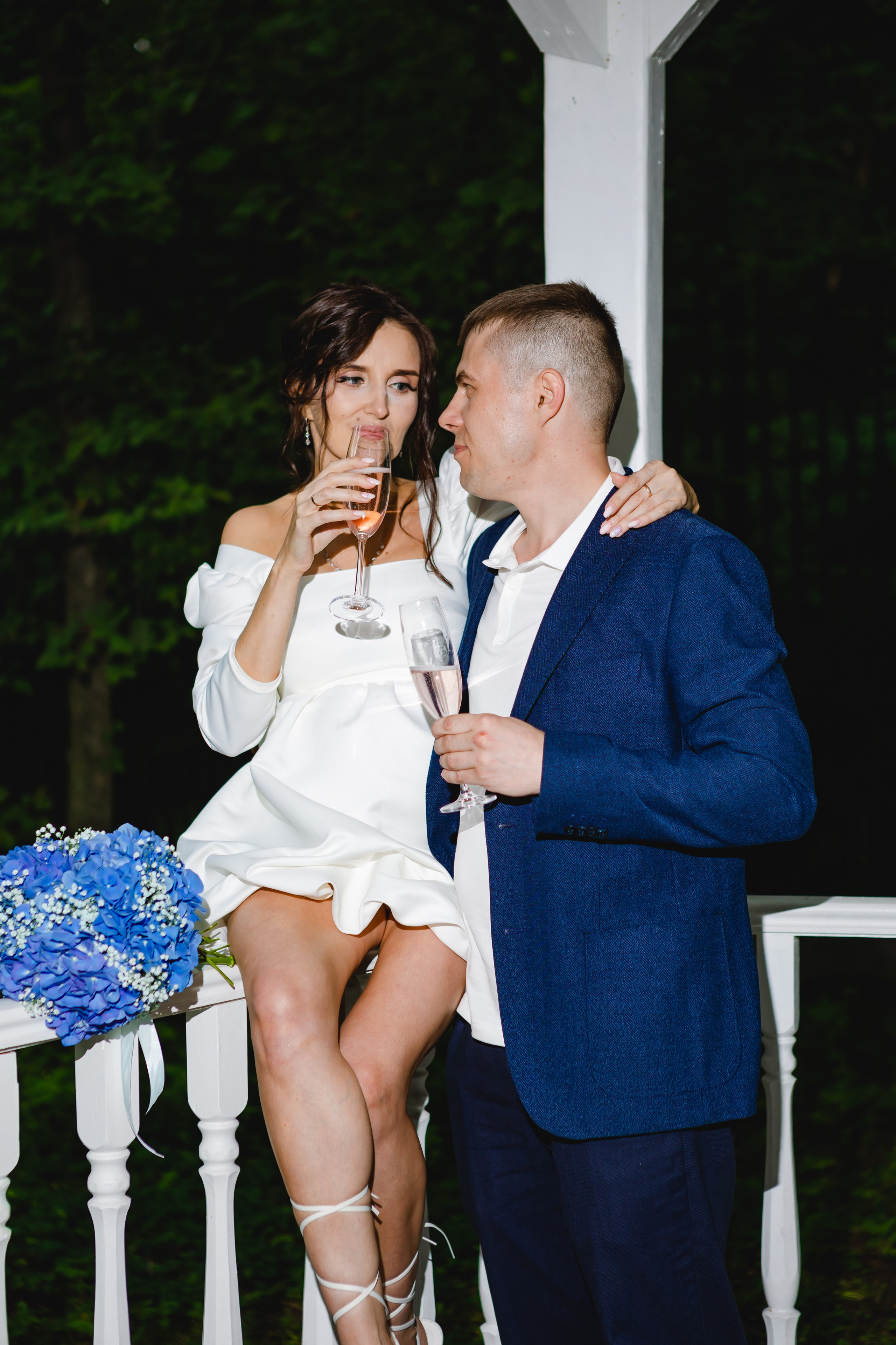 Свадебное Портфолио. Сайт с красивыми фотографиями и людьми