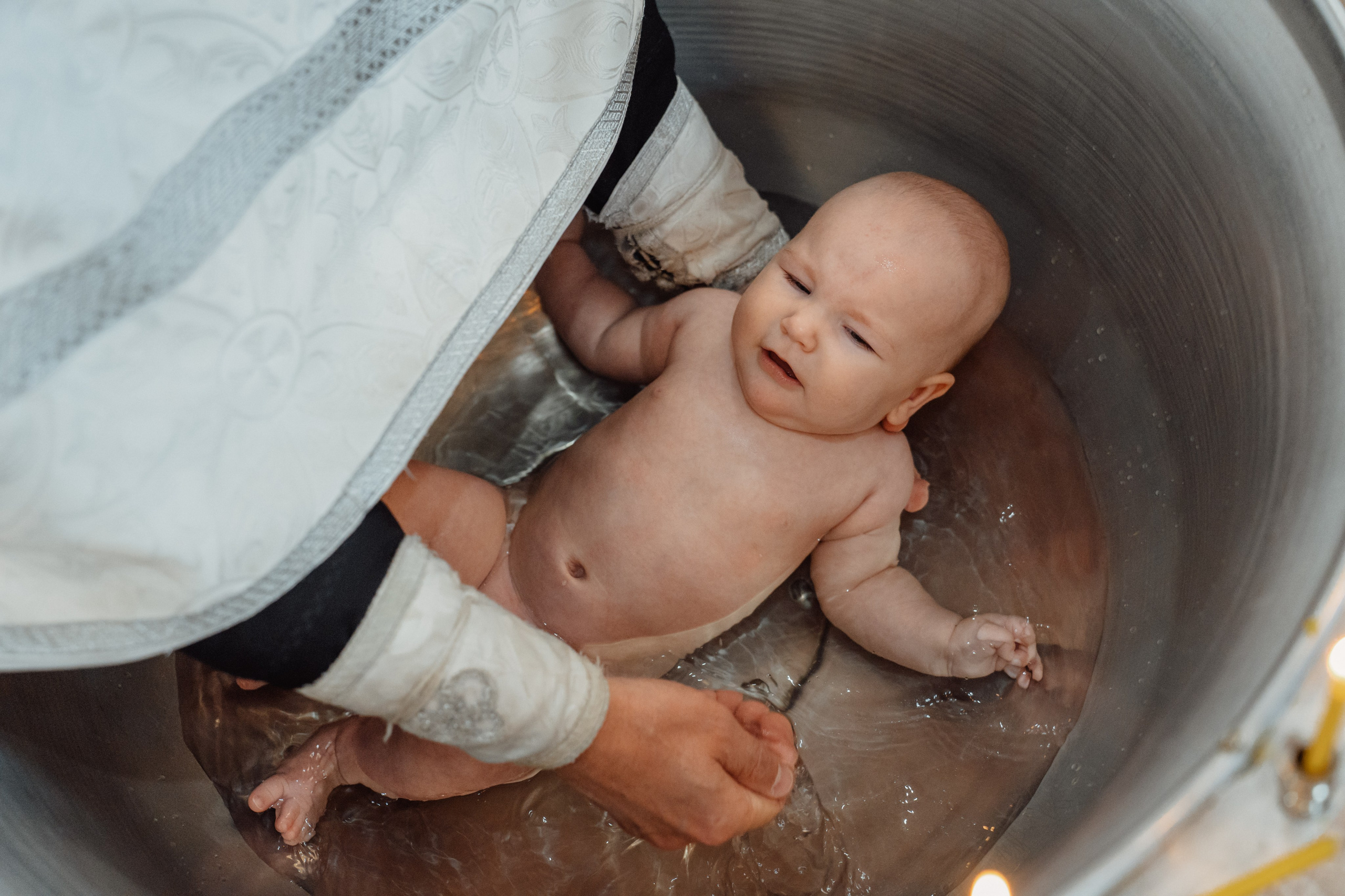 Крещение Анны в хаме Дмитрия Солунского. Фотограф на Крещение Тула и Венчание в Туле, детский и семейный фотограф