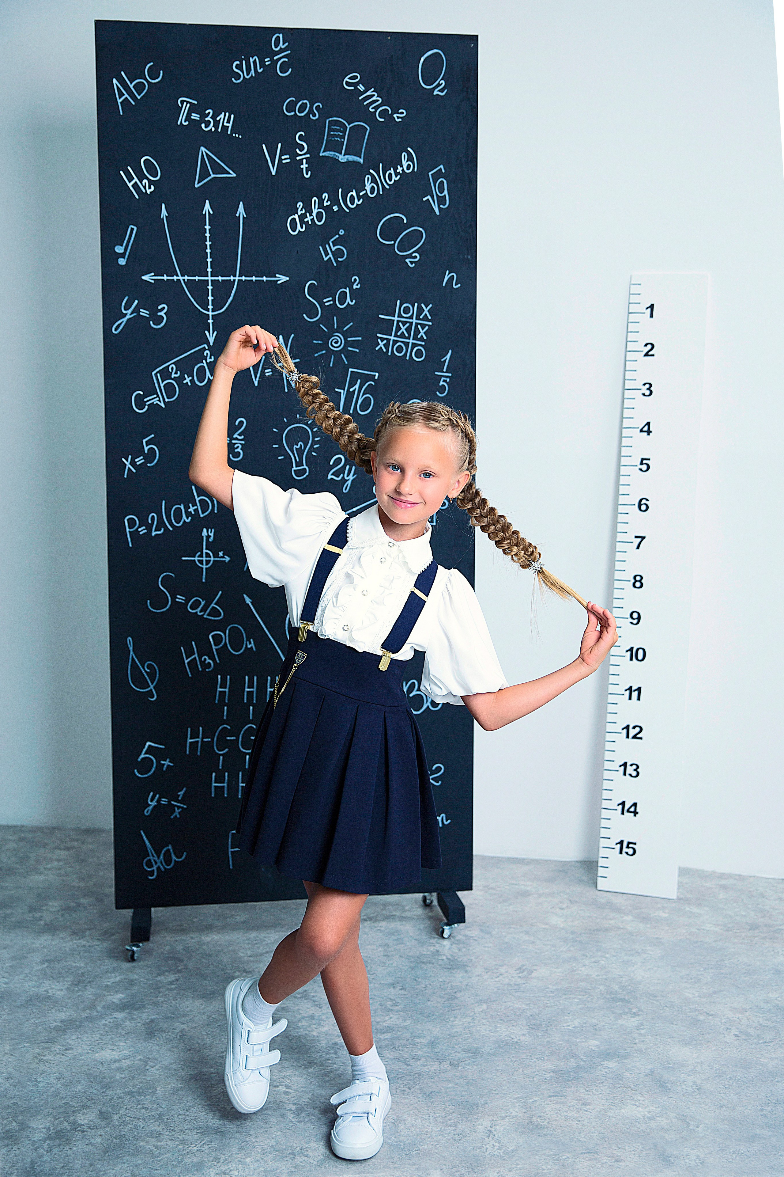 Школьница. Детский школьный фотограф в Кемерово Зиновьева Екатерина