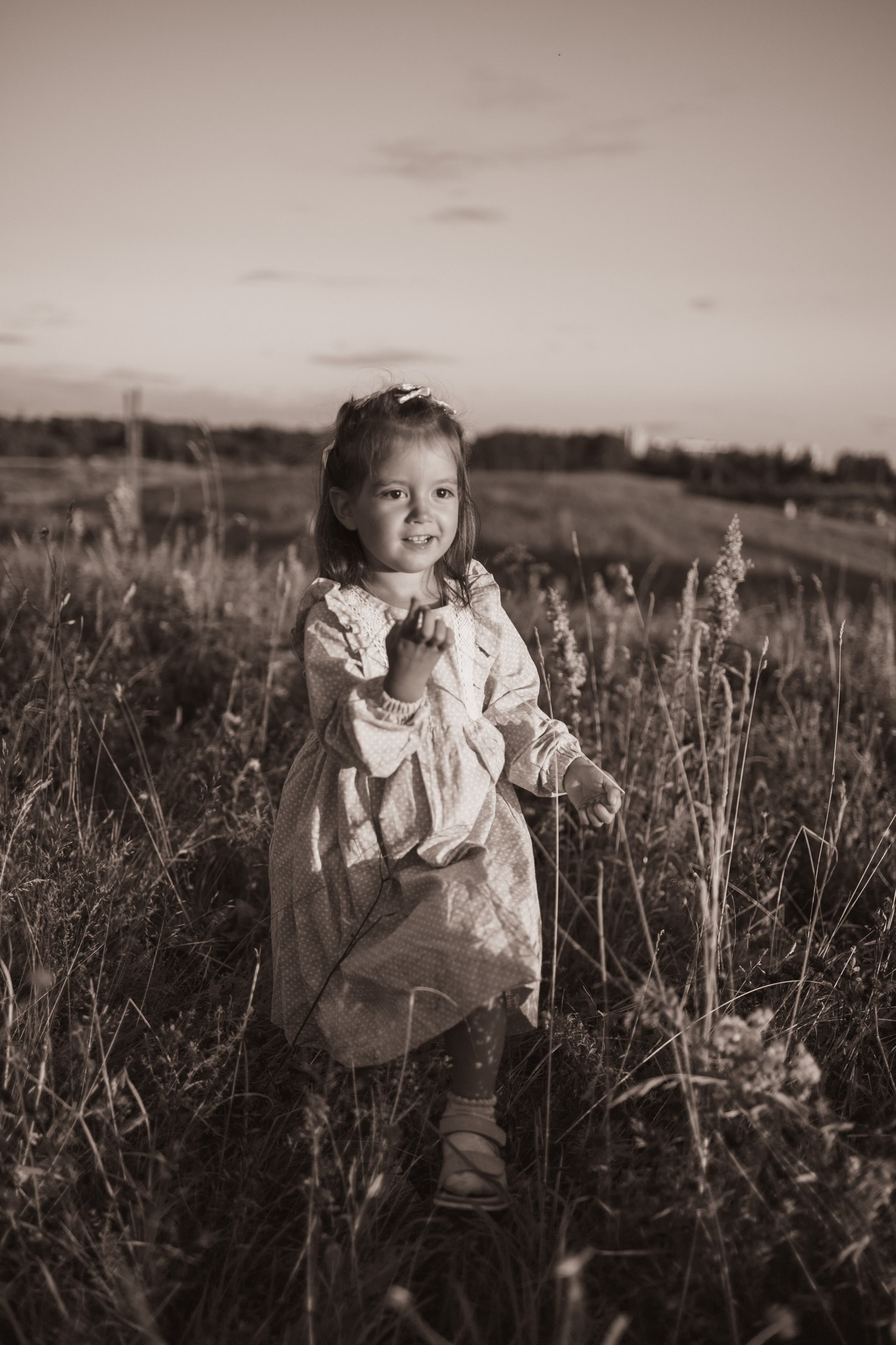 Семейная фотосессия на Колтушских высотах. Семейный и детский фотограф в Санкт-Петербурге Павлова Елена