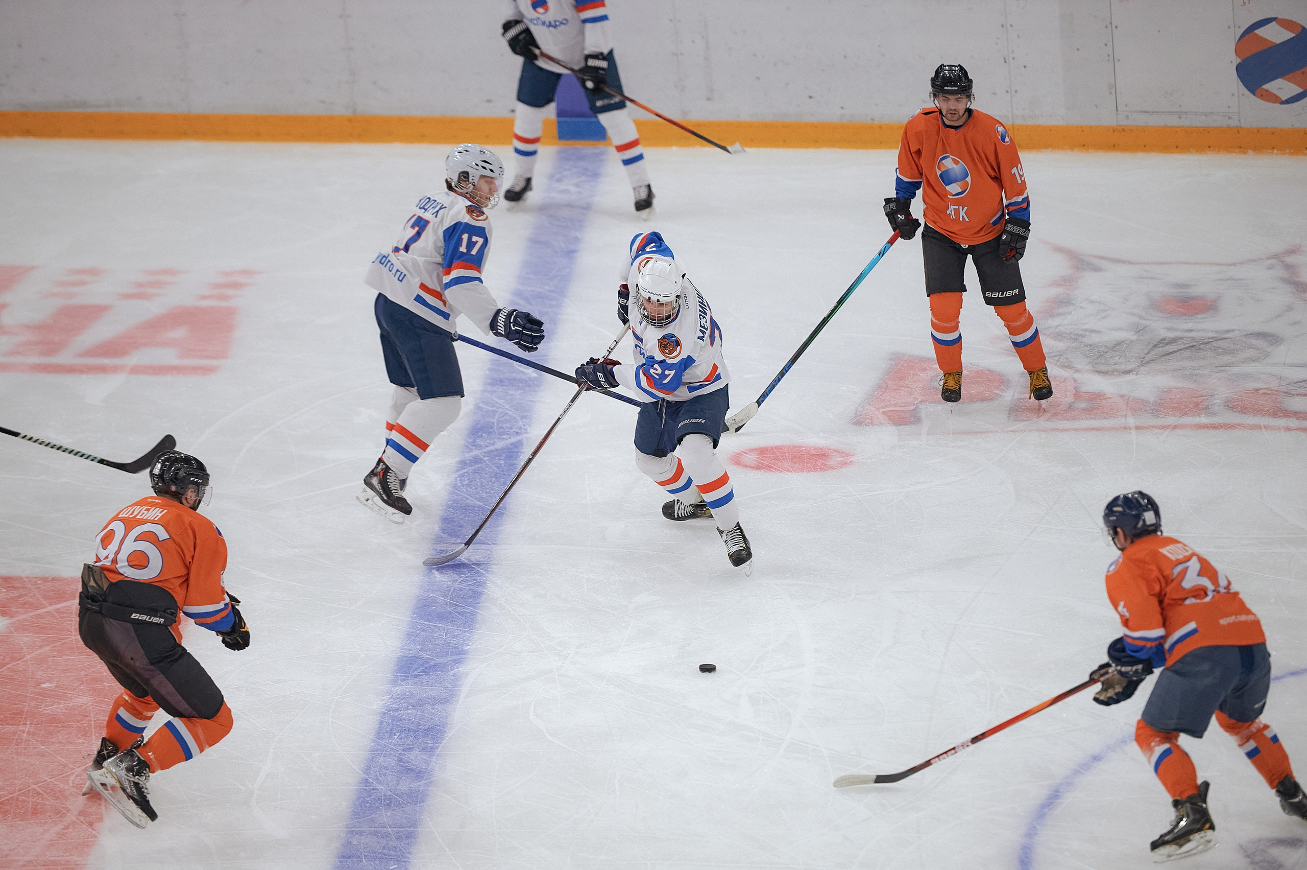 Портфолио репортажной фотосъёмки: Кристалл арена — Хоккей — РусГидро. Фотограф Яковлев Роман — Красноярск