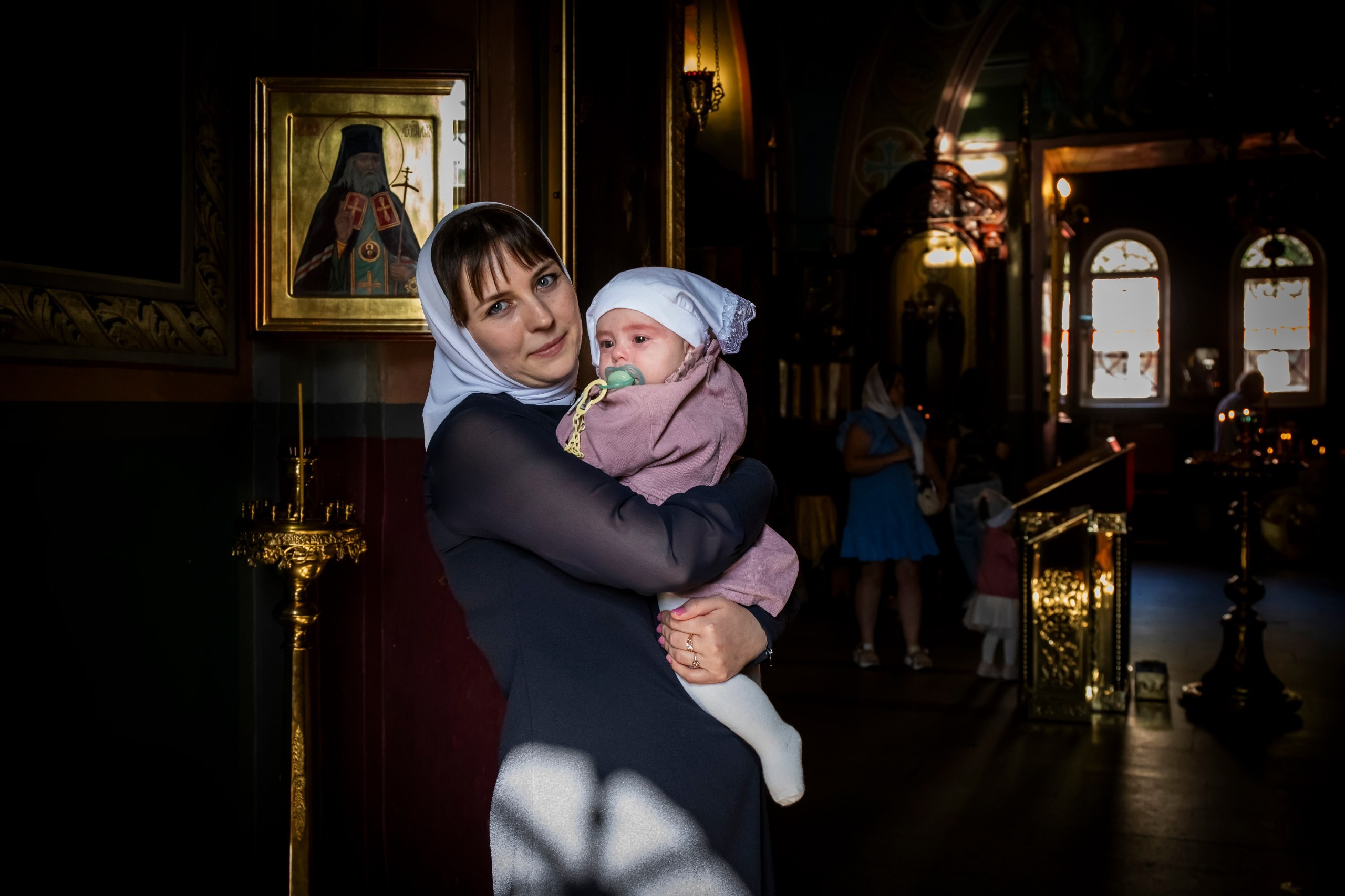 Крестины Апполинарии. Арт- фотограф Москва