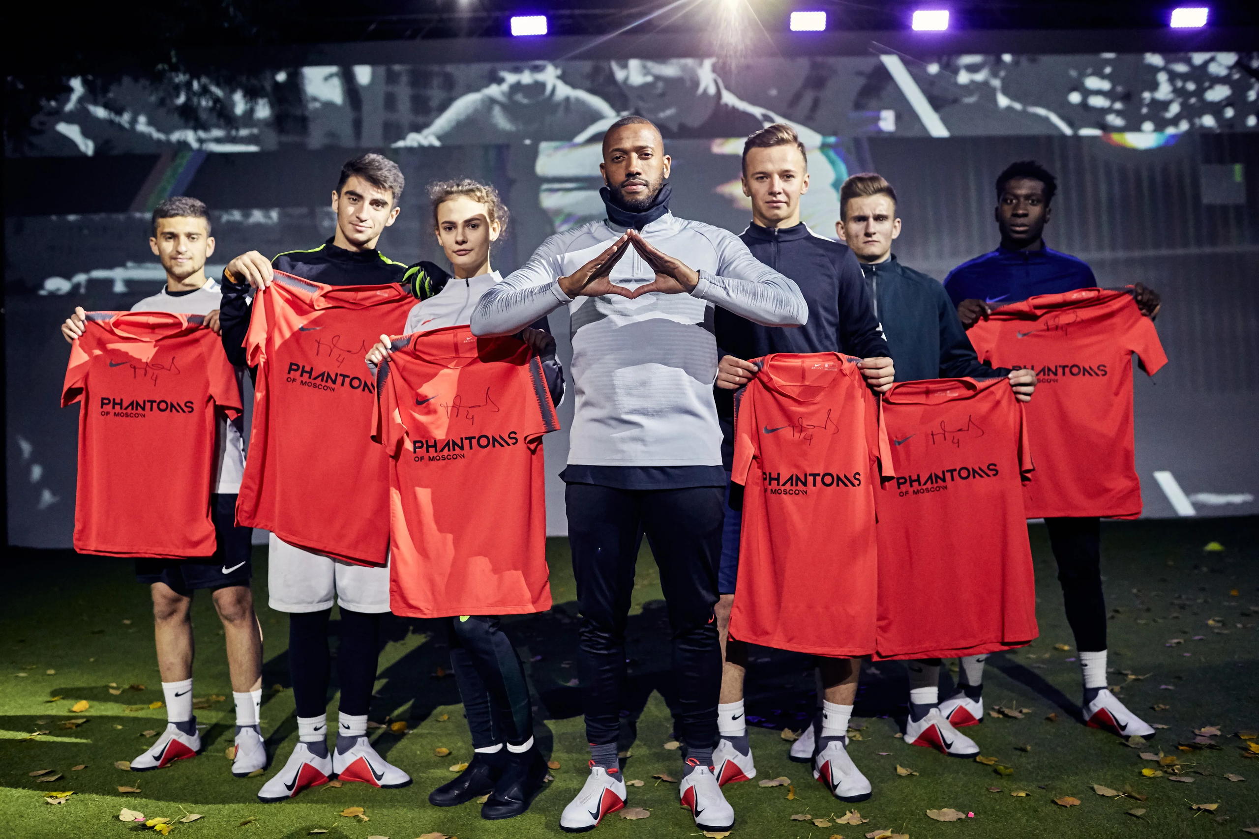 Nike Phantom campaign. Спортивный и бизнес фотограф Арсений Голышкин