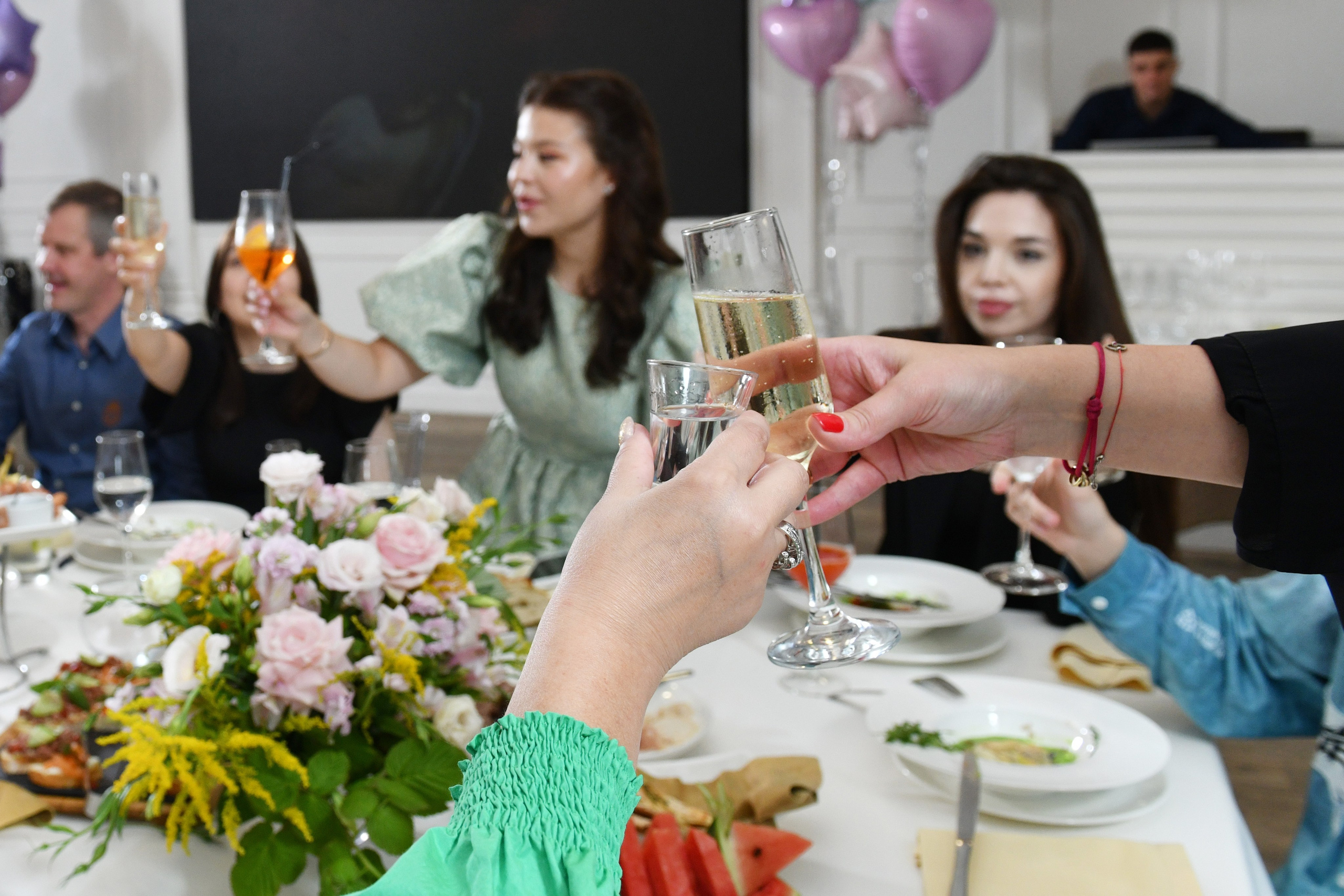 Юбилей в ресторане Светлый. Свадебный и портретный фотограф в Москве Галина Борисова