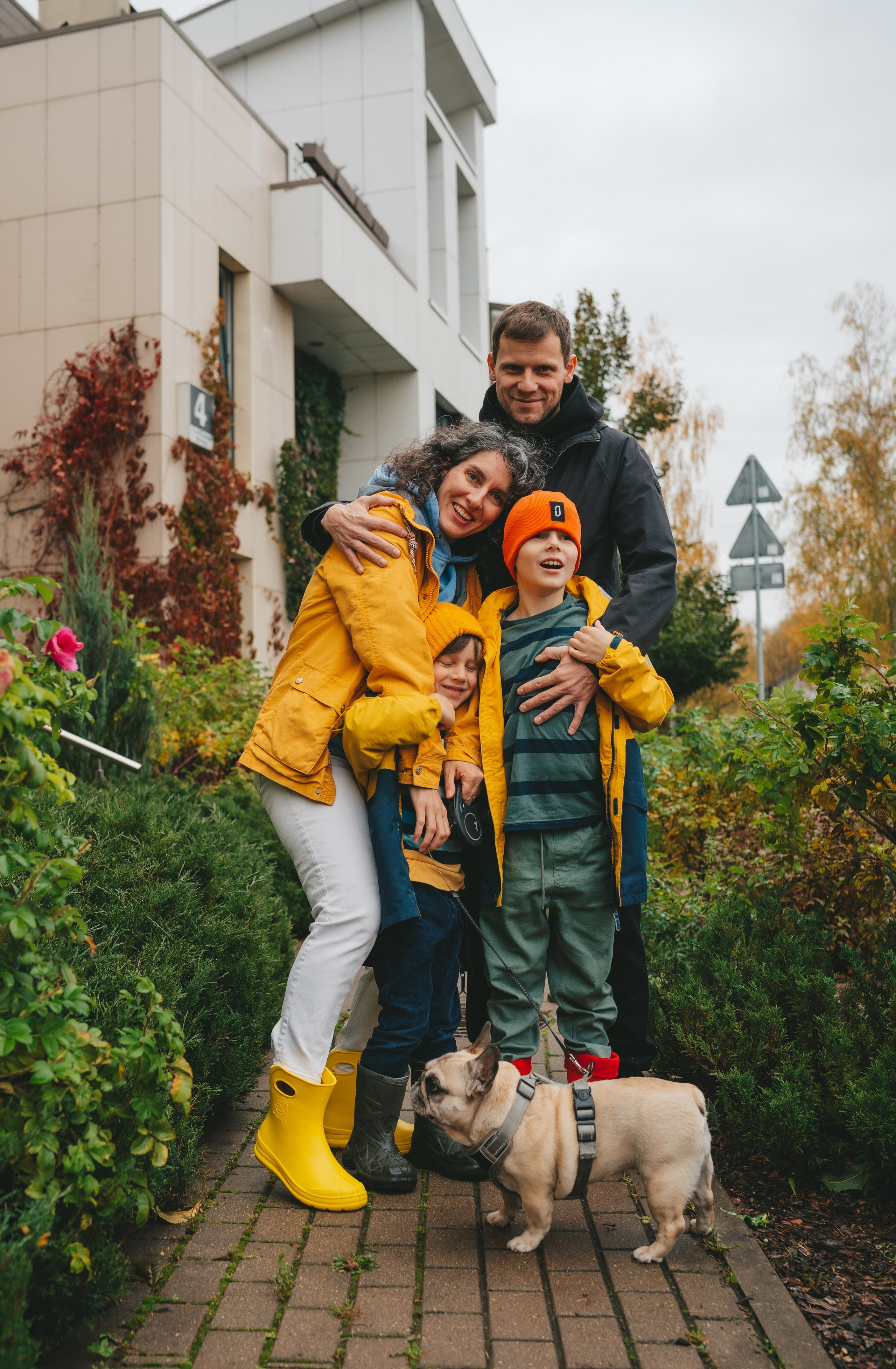 Осенняя семейная прогулка. Фотограф Екатерина Канчалаба