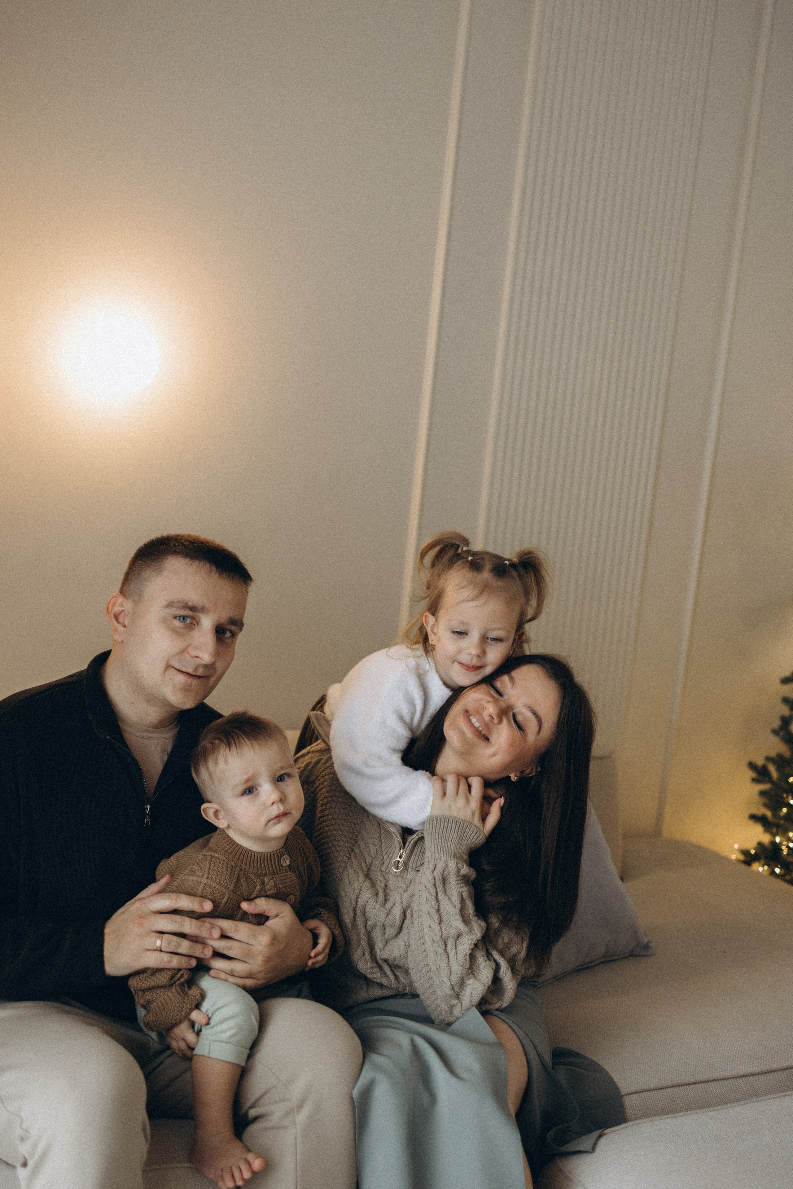 Новый года дома. Семейный и детский фотограф в Тюмени Вика Алленова