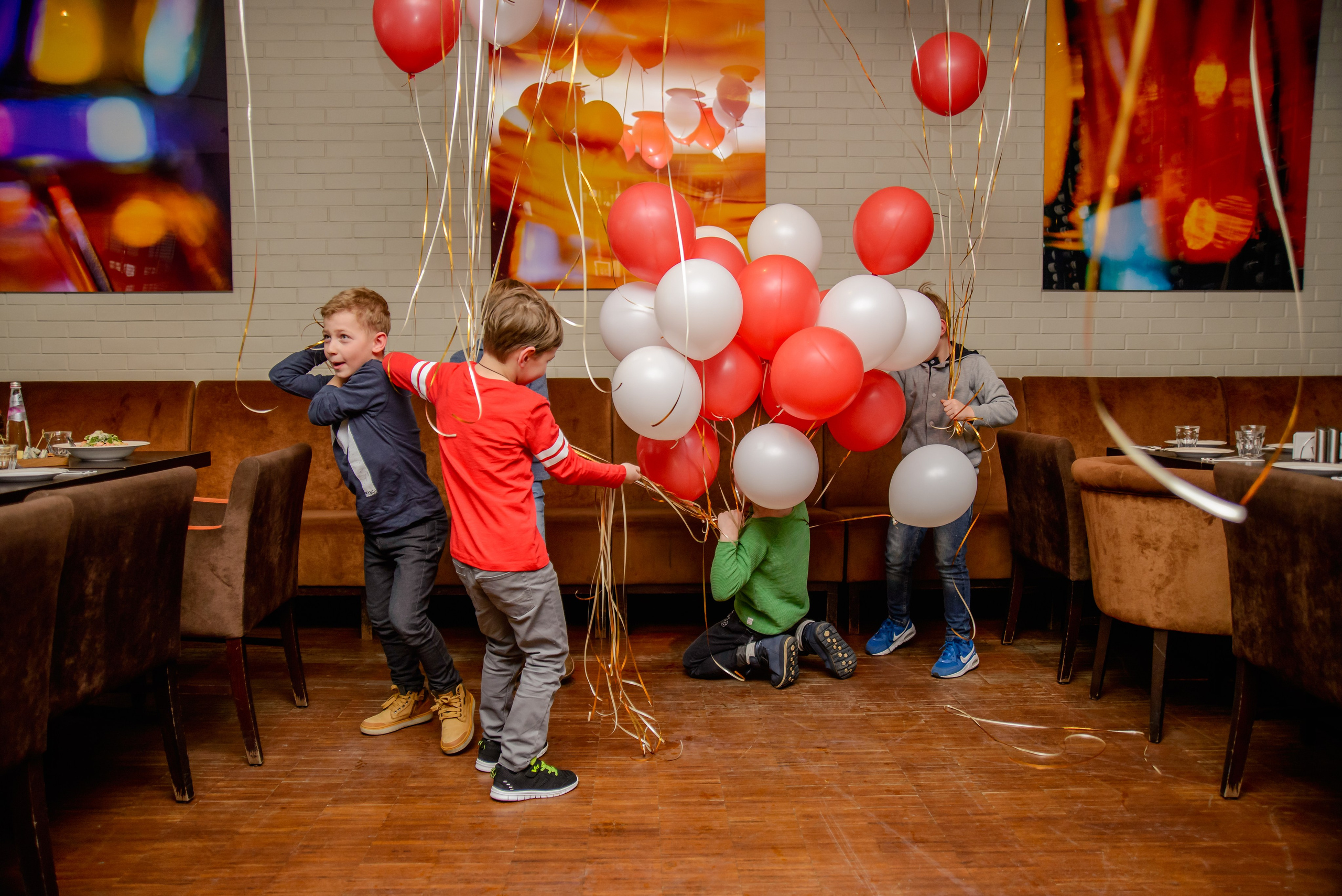 Детский день рождения в ресторане