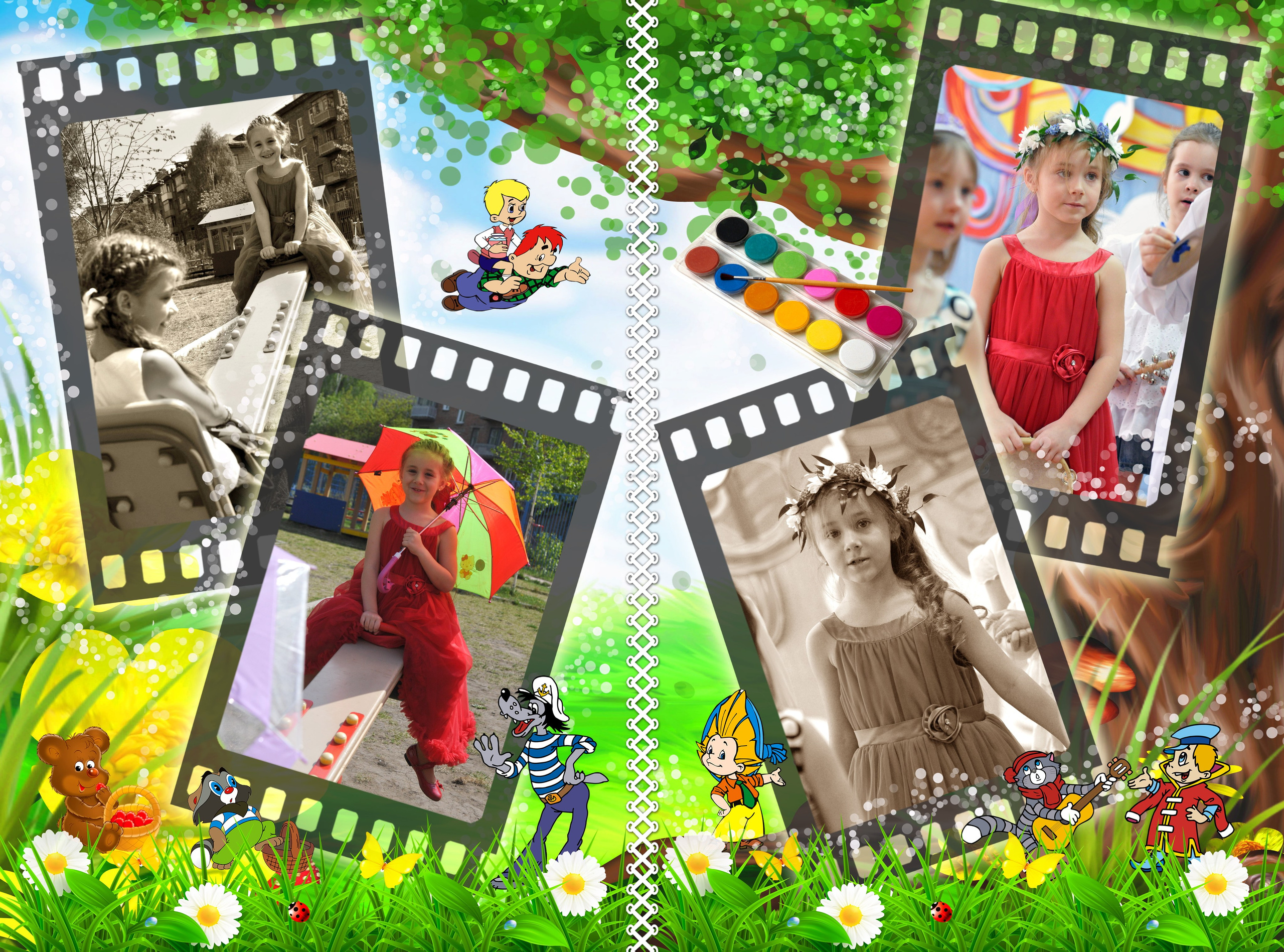 Альбом выпускника. Репортажный и детский фотограф в Новосибирске