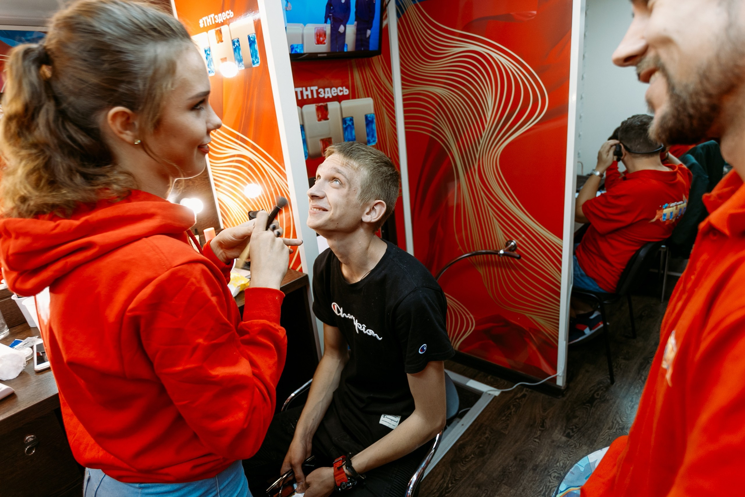 Попади на ТНТ @ Театральная площадь. Репортажный фотограф Максим Полянский. Москва, Санкт-Петербург, Красноярск