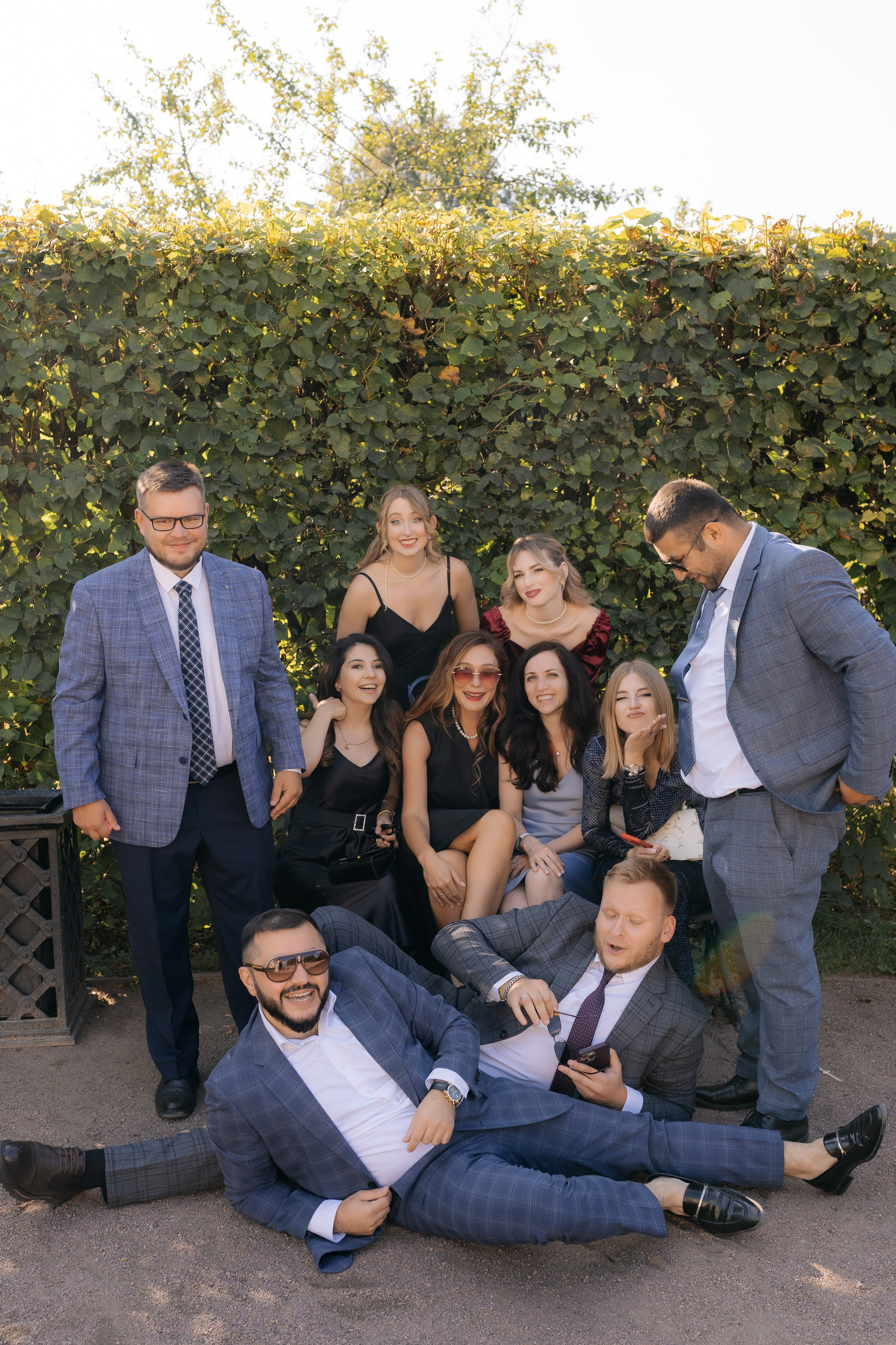 Свадебная фотосессия в Москве, парк Кусково. Свадебный фотограф в Москве Анна Полушина