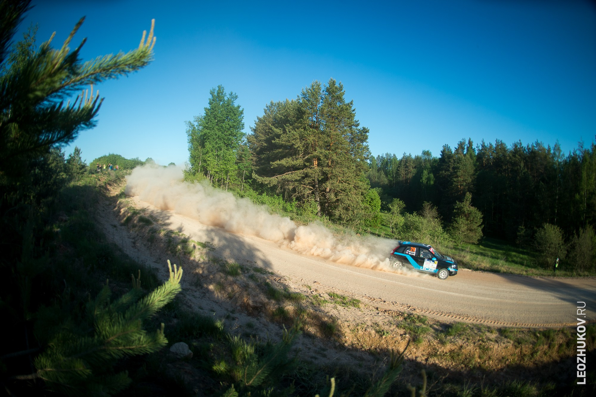 Rally Pskov 2024. Sports photographer Leonid Zhukov