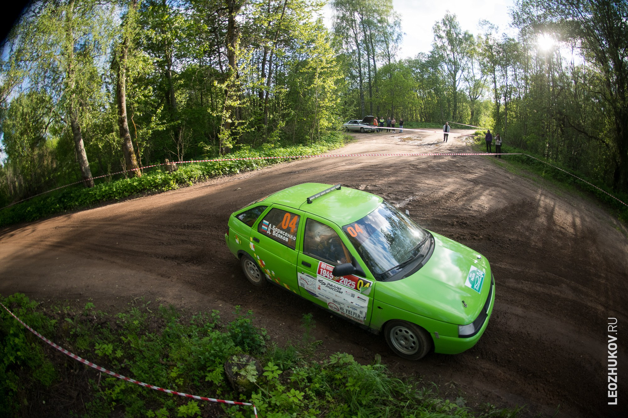 Rally Pushkinskie gory 2025. Sports photographer Leonid Zhukov