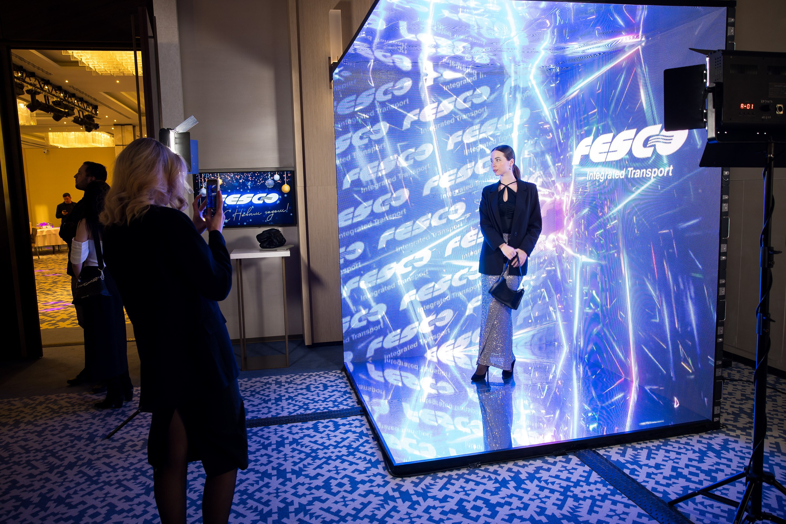 Новогодний квиз для клиентов FESCO. Репортажный фотограф во Владивостоке