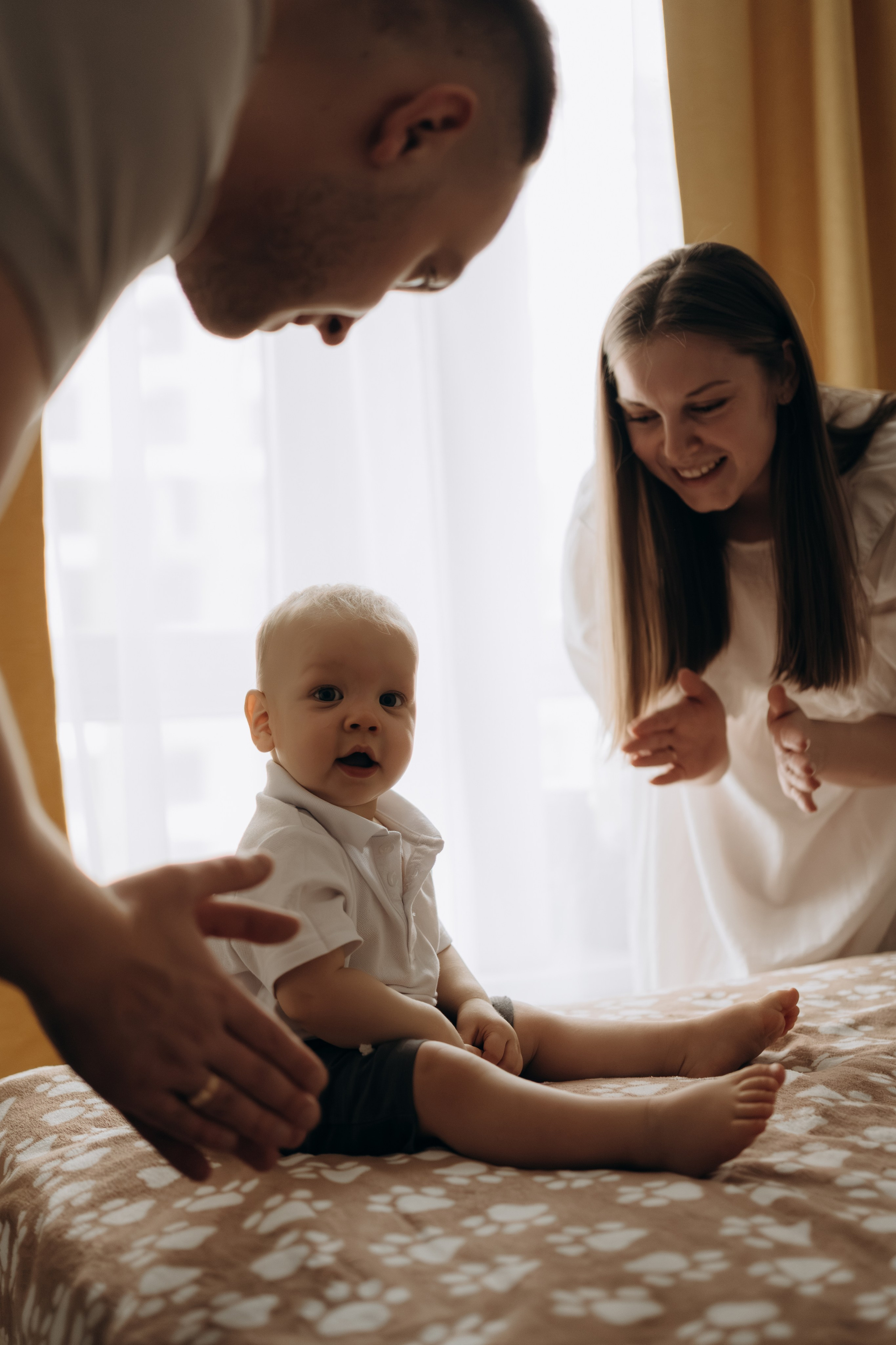 1 годик. Семейный фотограф в Москве и в Домодедово Екатерина Патракова