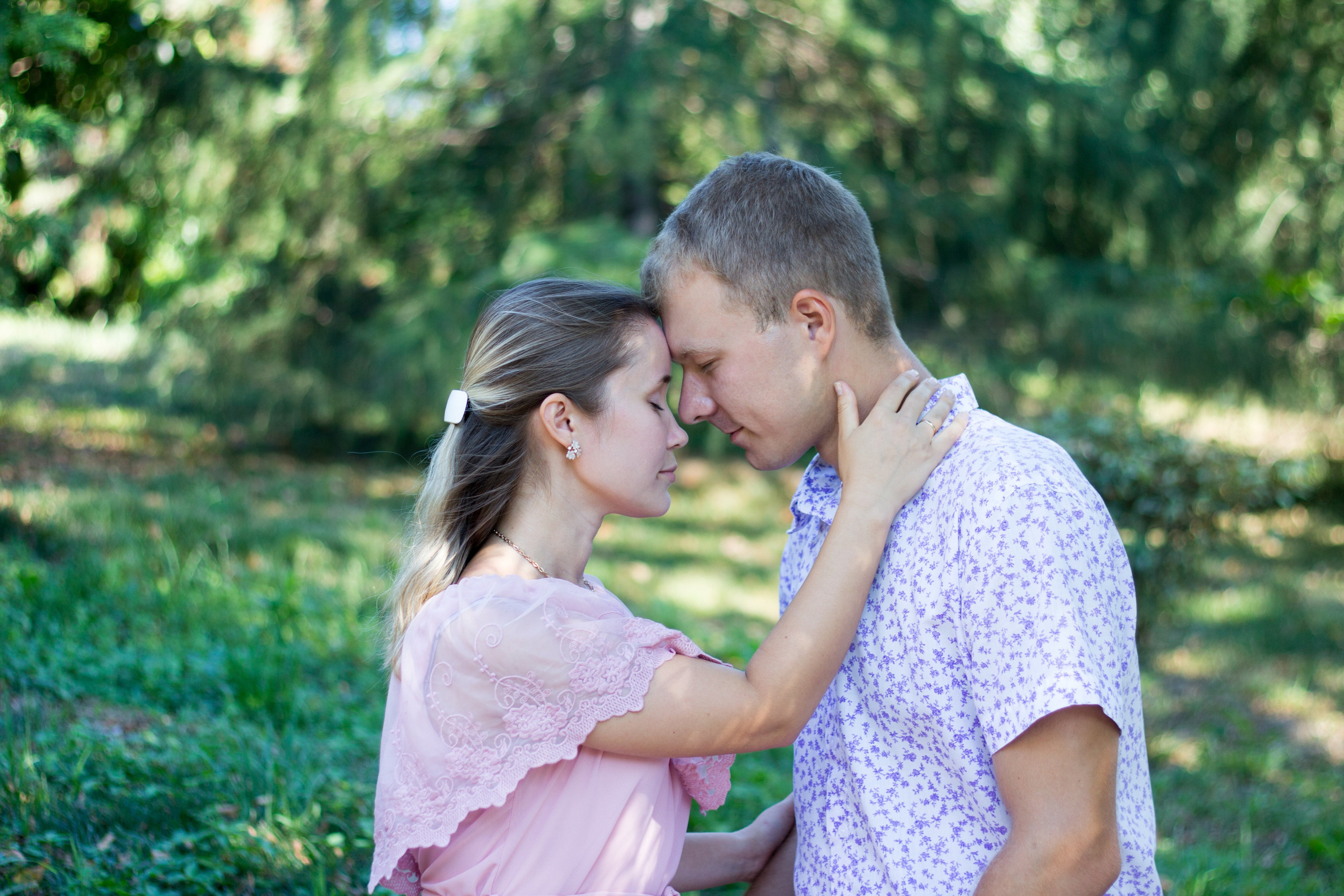 Семейная фотосессия в парке. Фотограф в Сочи Тиунова Маргарита и Тиунов Евгений