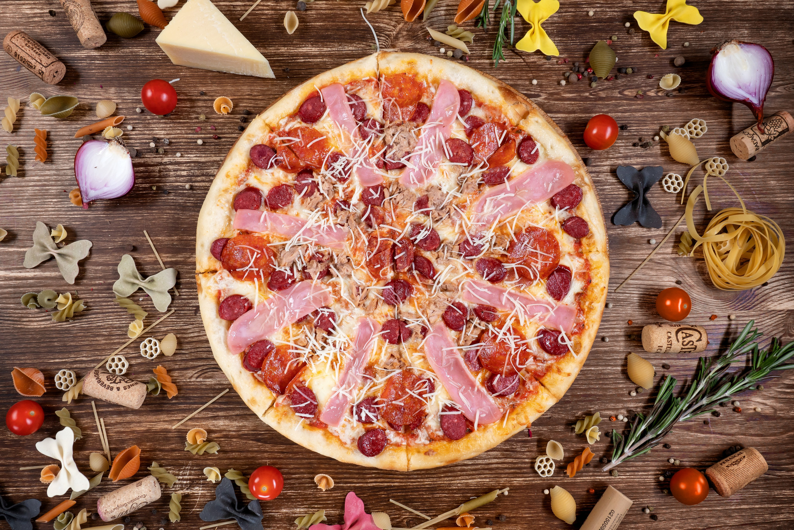 Пицца. Съёмка и обучение рекламной фотографии в Москве