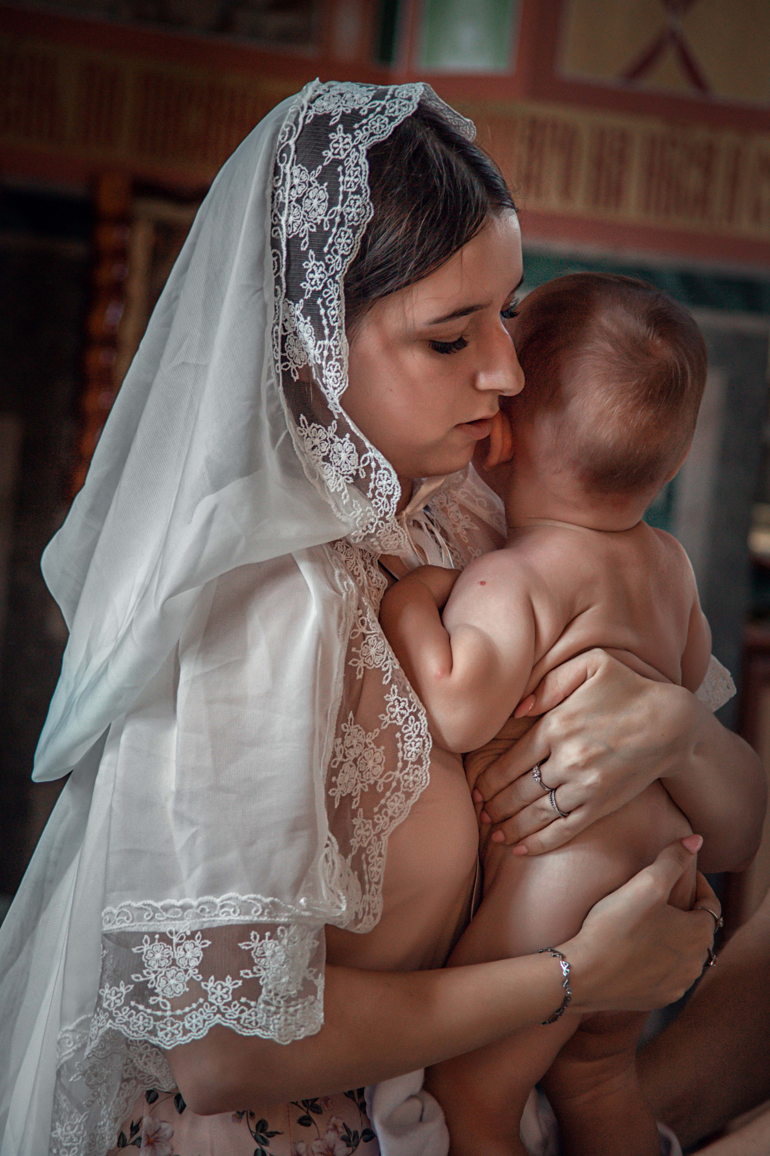 Крещение. Семейный и детский фотограф в Москве Ольга Кривенцова
