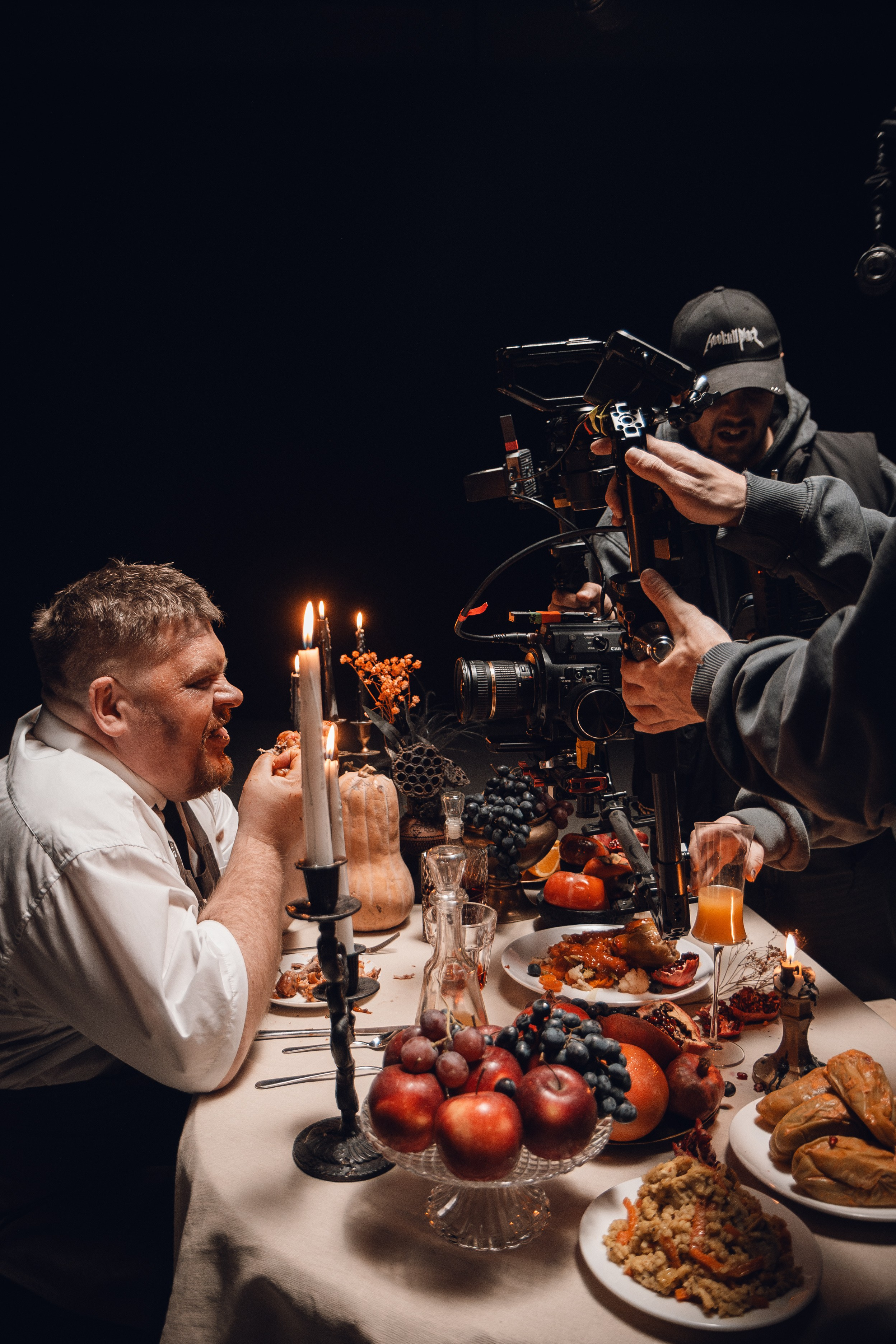 Бэкстеджи. Фотограф Егор Огородов