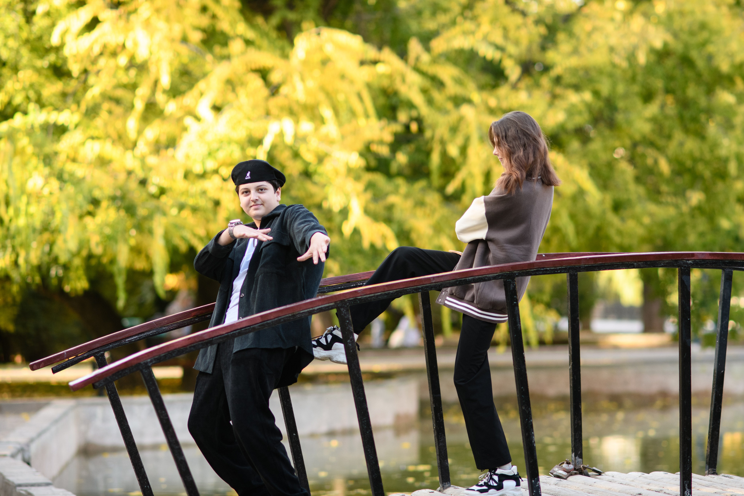 Осенняя прогулка 9 класс. Фотограф Ирина Сахарчук Выпускные альбомы для детского сада и школы