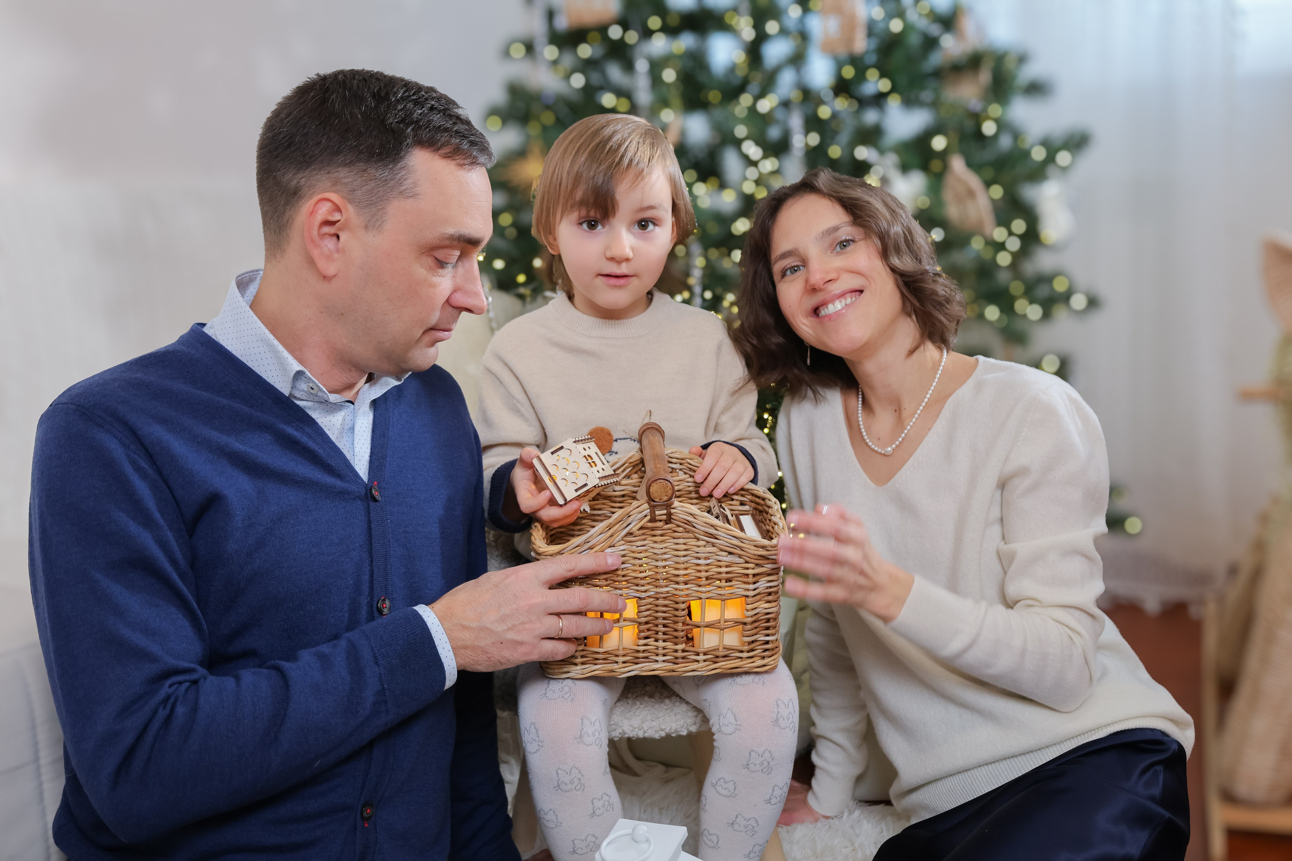 Новогодние семейные съёмки. Фотограф-хранитель ваших историй Евгения Кочеткова