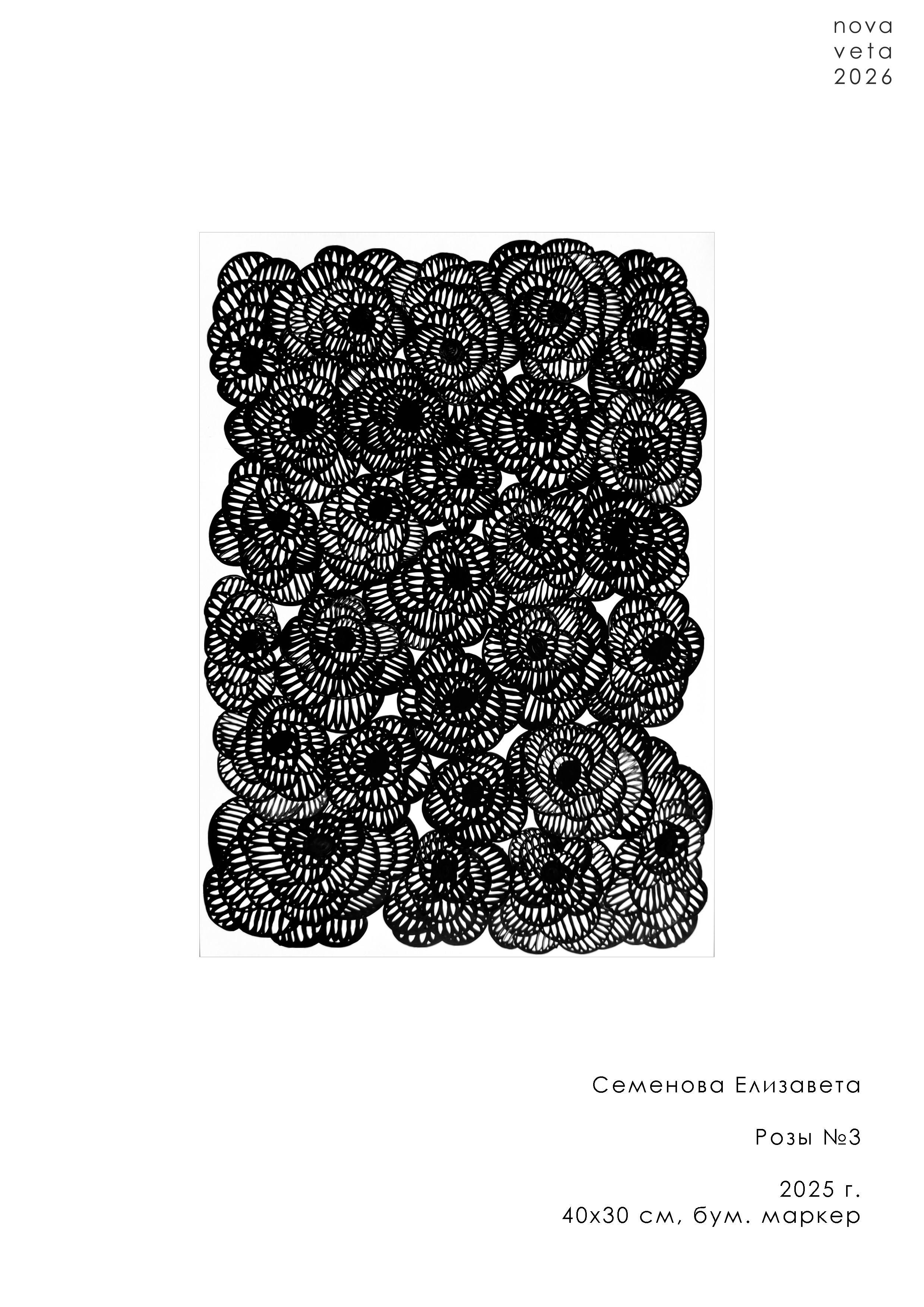 Графика. Семенова Елизавета художник, керамист, преподаватель