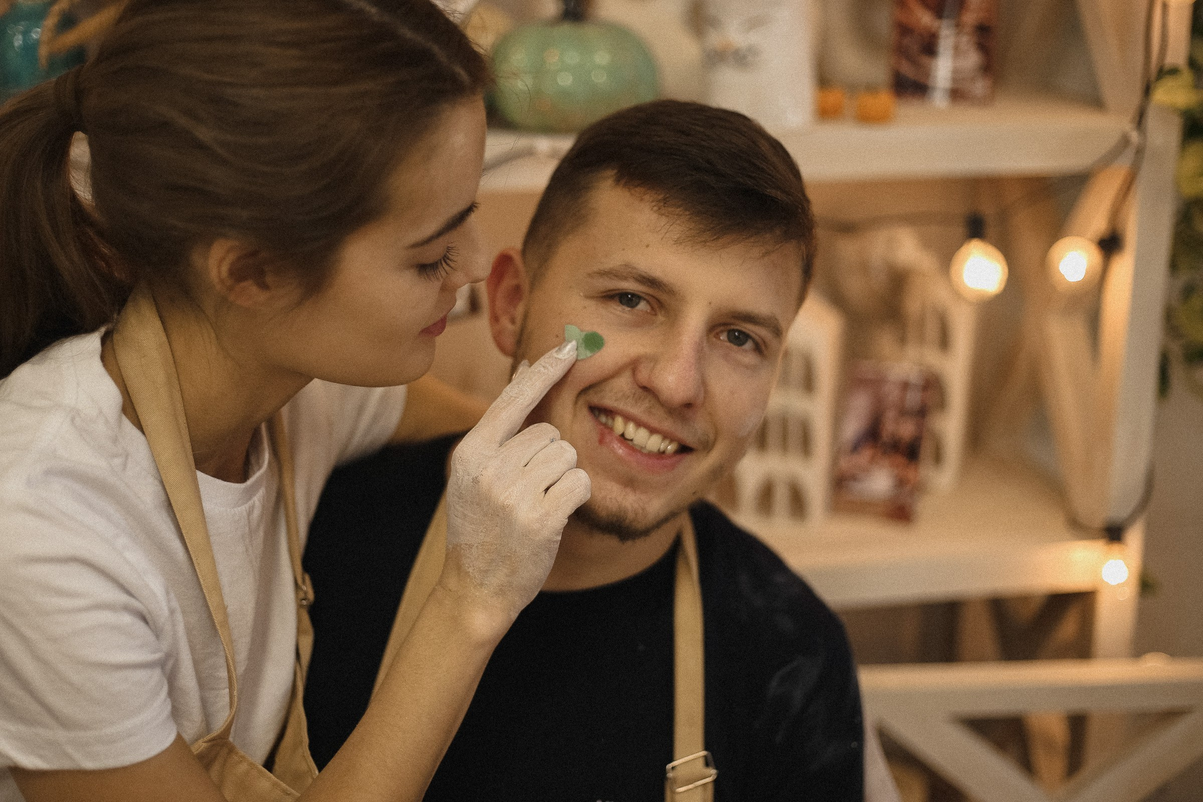 Парная фотосессия в гончарной мастерской. Семейный, love story, свадебный фотограф Анапа