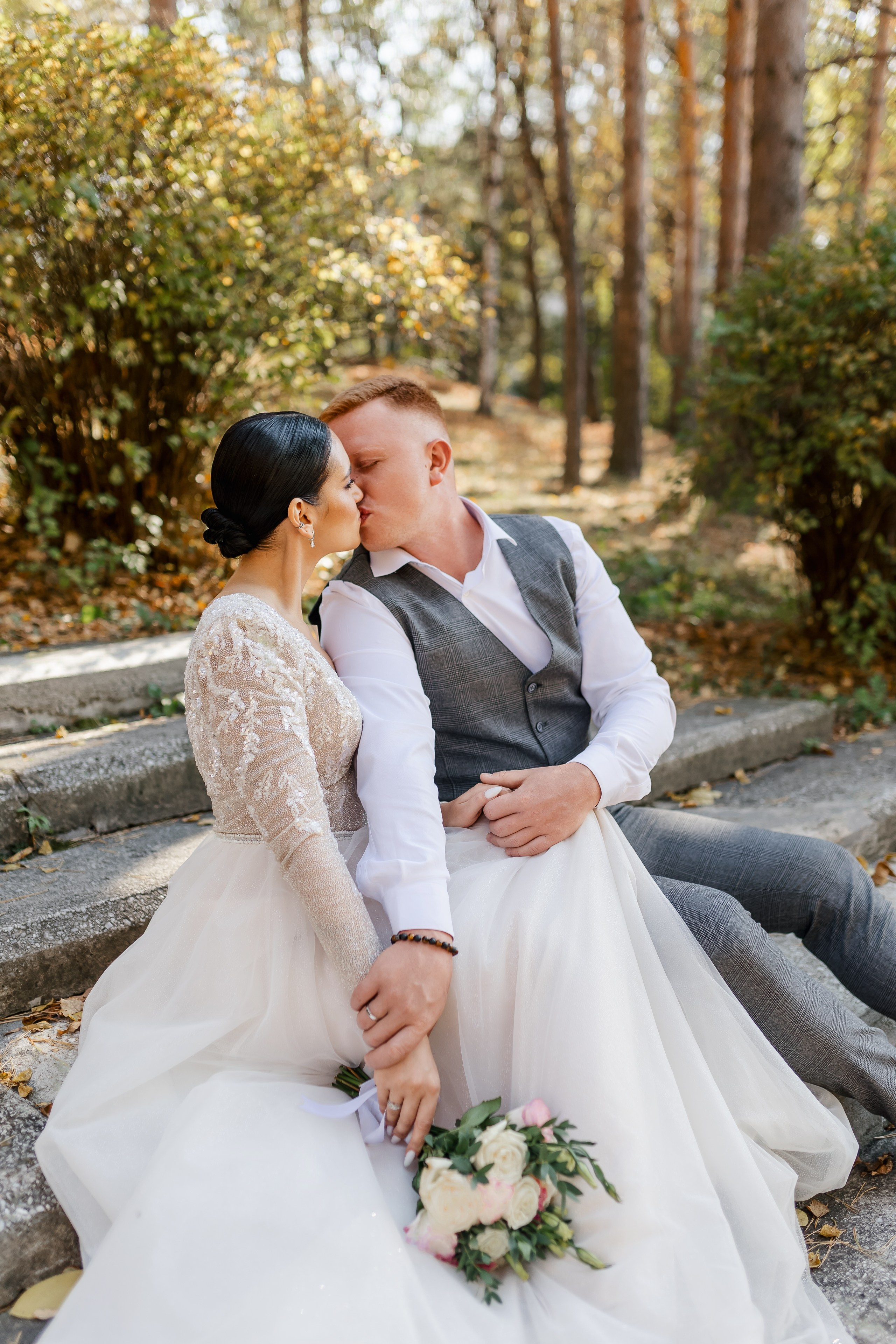 Степан и Алина. Красивая осенняя прогулка. Свадебный фотограф в Хабаровске